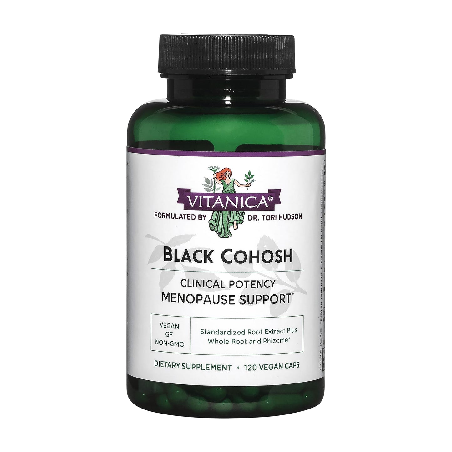 Vitanica Black Cohosh Cimicifuga Extract Plus Capsules 120