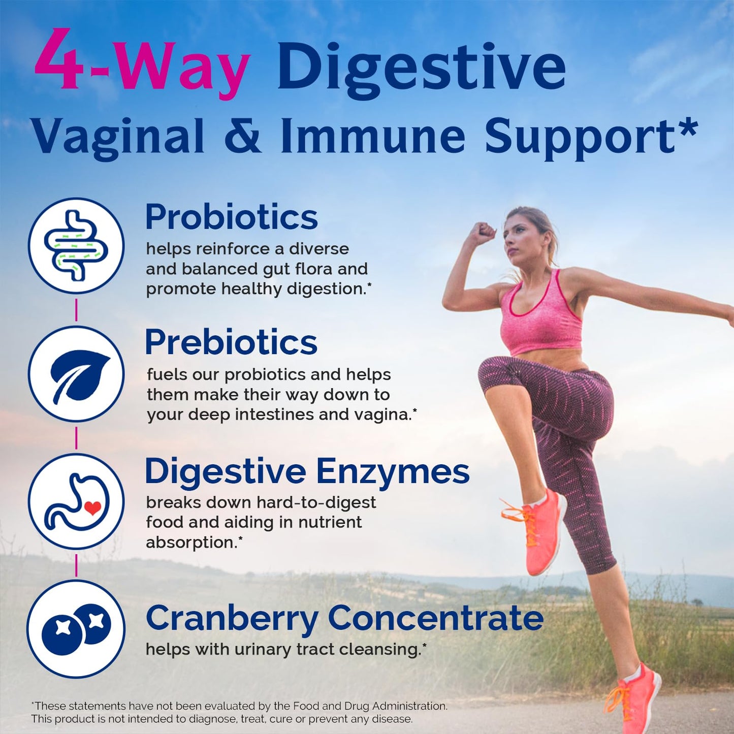 Innate Vitality Women's Probiotics Veggie Capsules, 30 Count