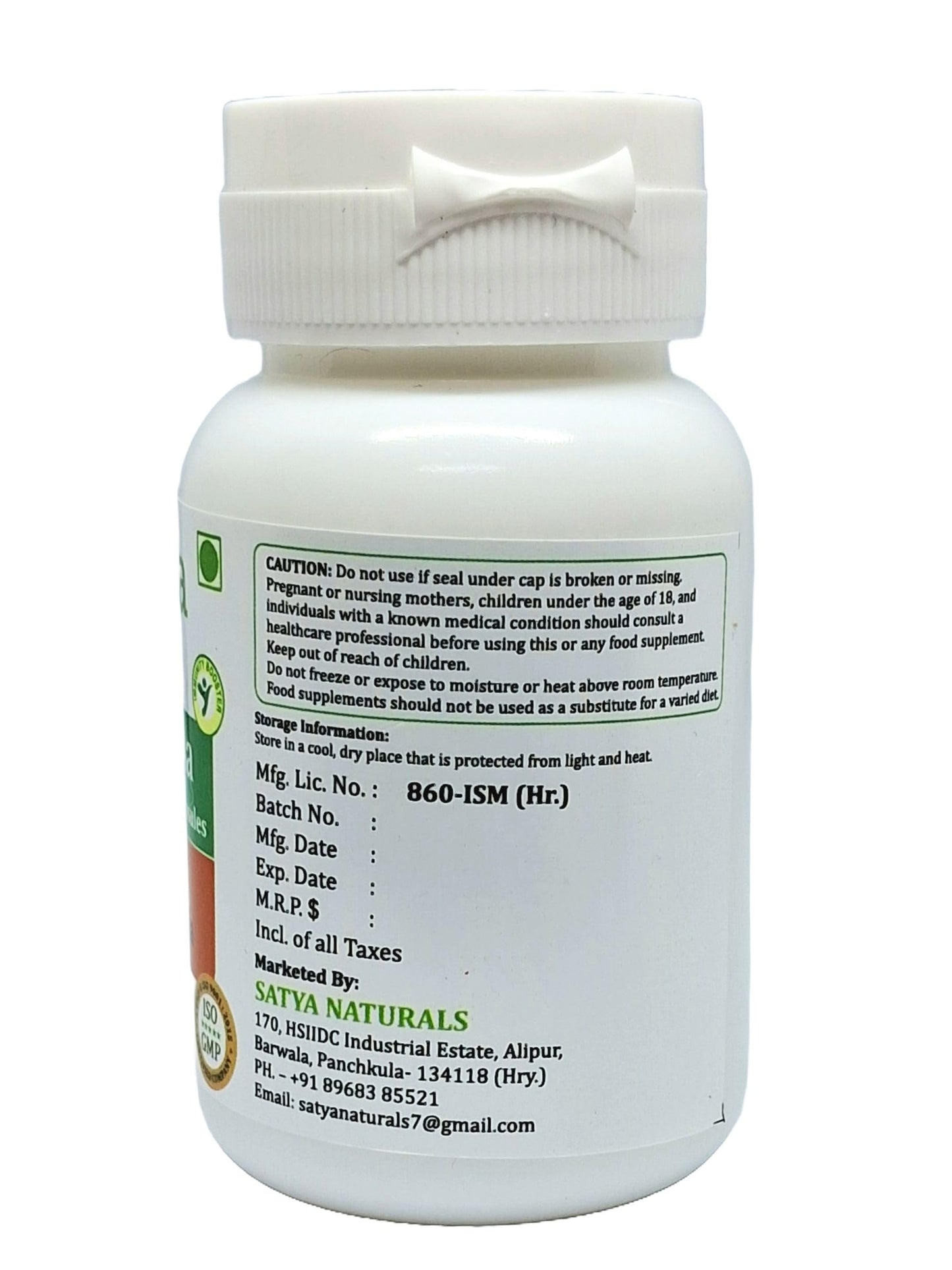 Satya Naturals Manjishtha Forte Capsules 500 mg, 240 Capsules