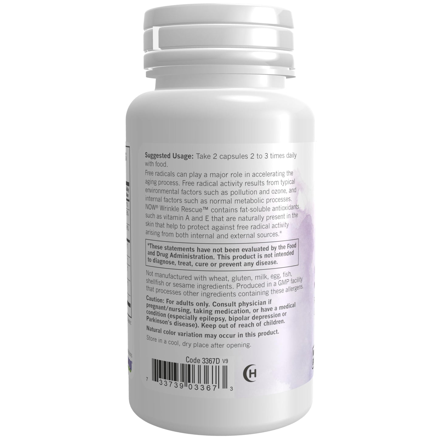 NOW Foods Wrinkle Rescue 60 Capsules