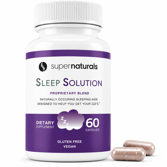 JLM NUTRITIONALS Health Sleep Solution Sleep Supplement with Magnesium & Melatonin, Capsules, 60 Count