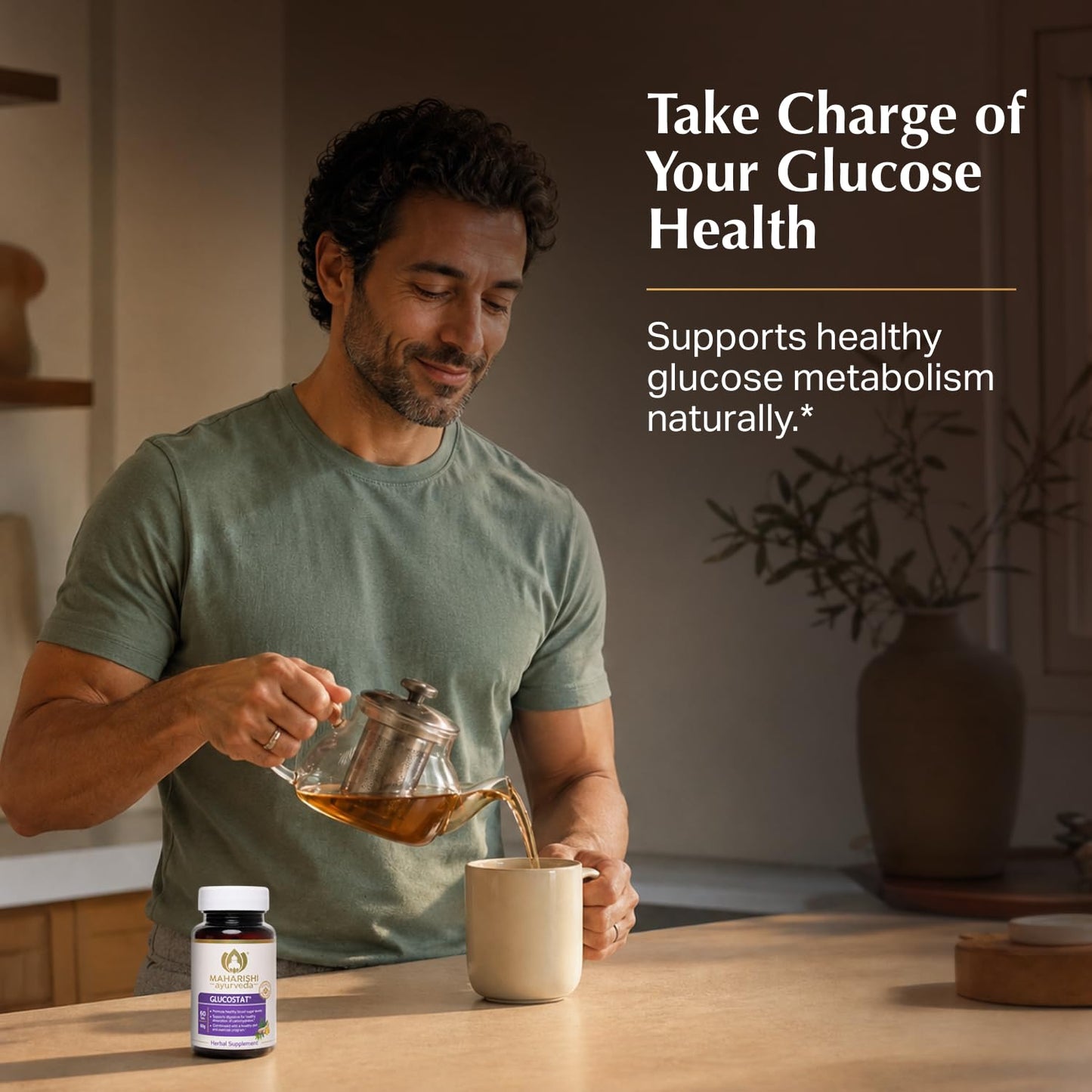 Maharishi Ayurveda Glucostat 1000 mg, 60 Tablets