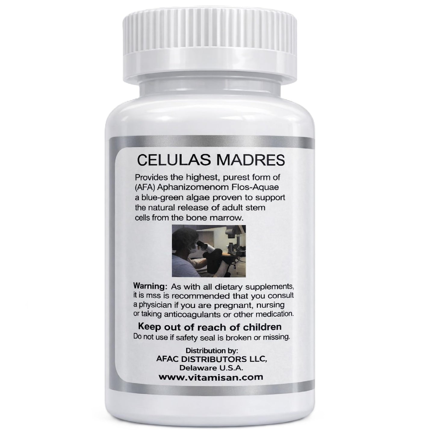 VITAMISAN CELULAS MADRES Celulas Madres Stem Cell Enhancer Capsule, 60 Count