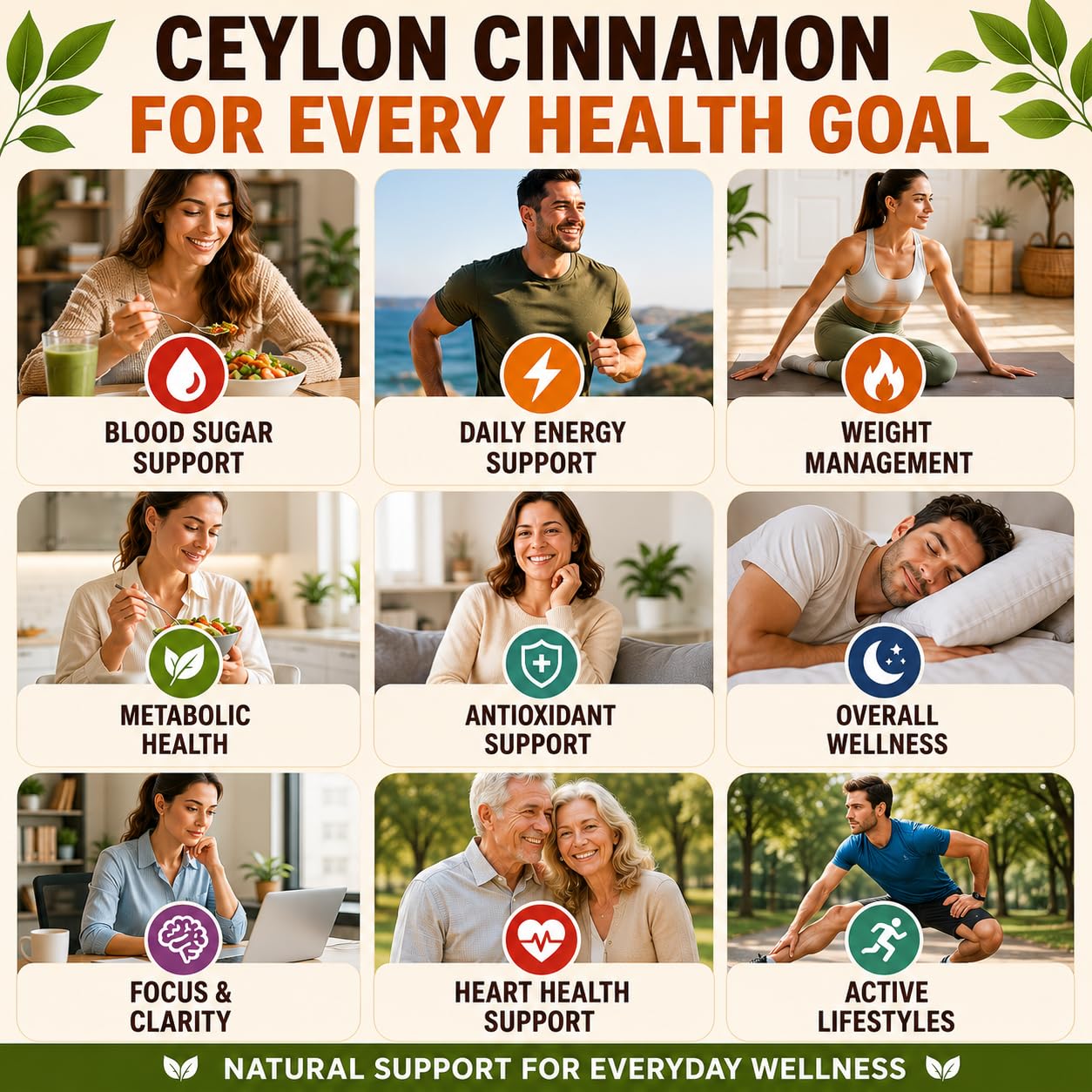 Zmztuhua Organic Ceylon Cinnamon Softgels With MCT Oil Capsule, 300 Capsules