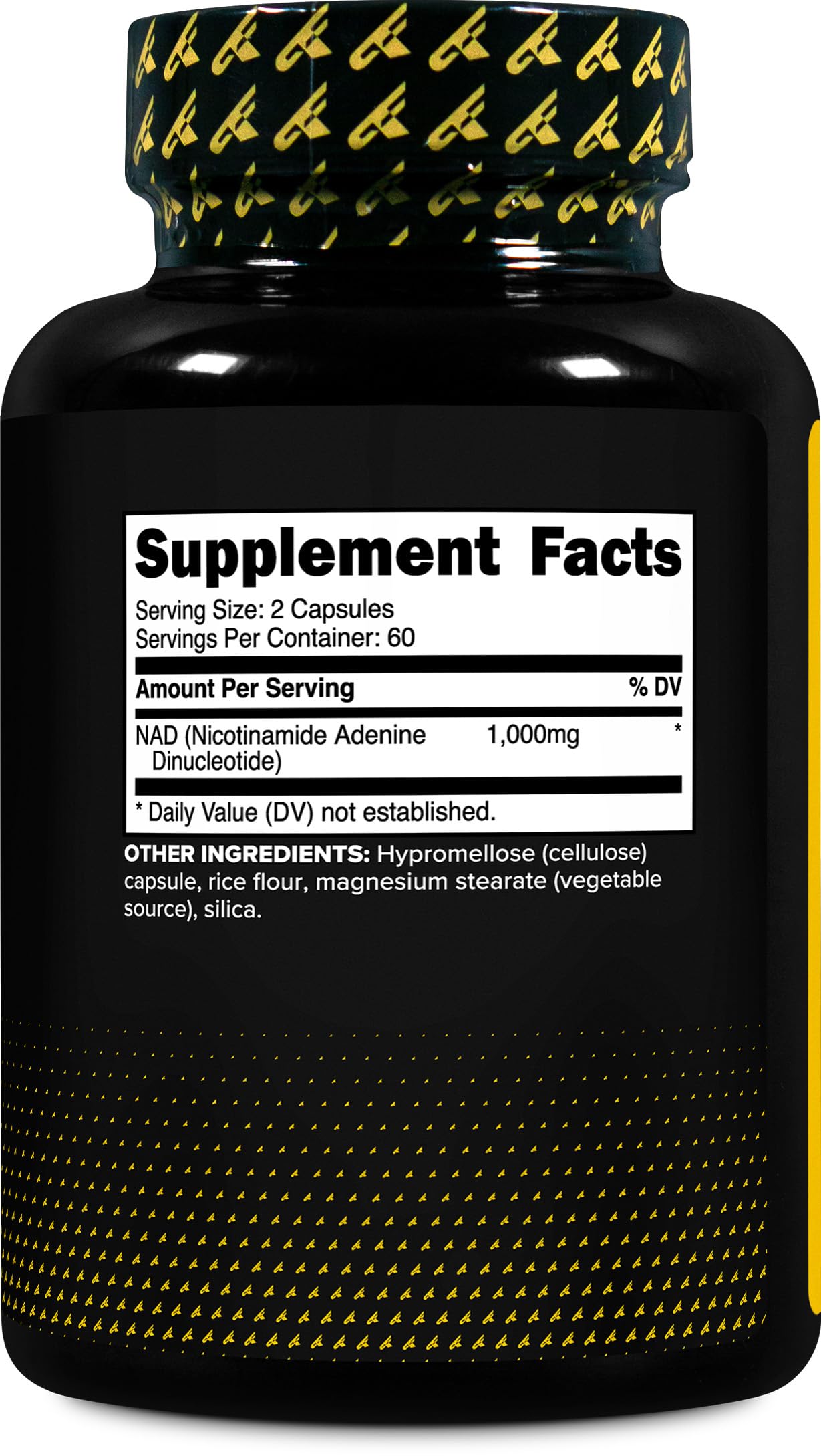 Primaforce NAD+ Nicotinamide Supplement (1,000mg) Capsules, 120 Capsules