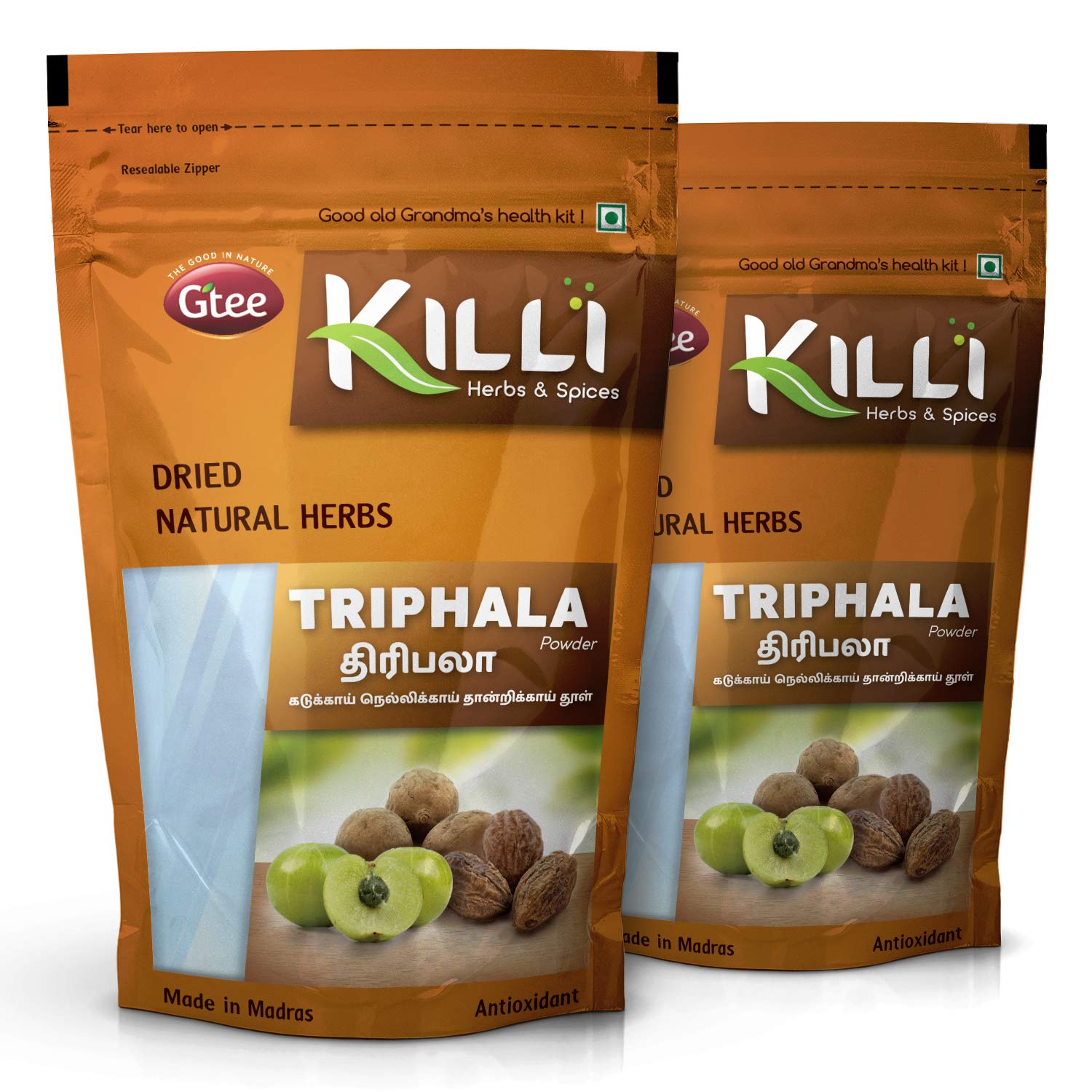 KILLI Triphala Powder 2 Pack