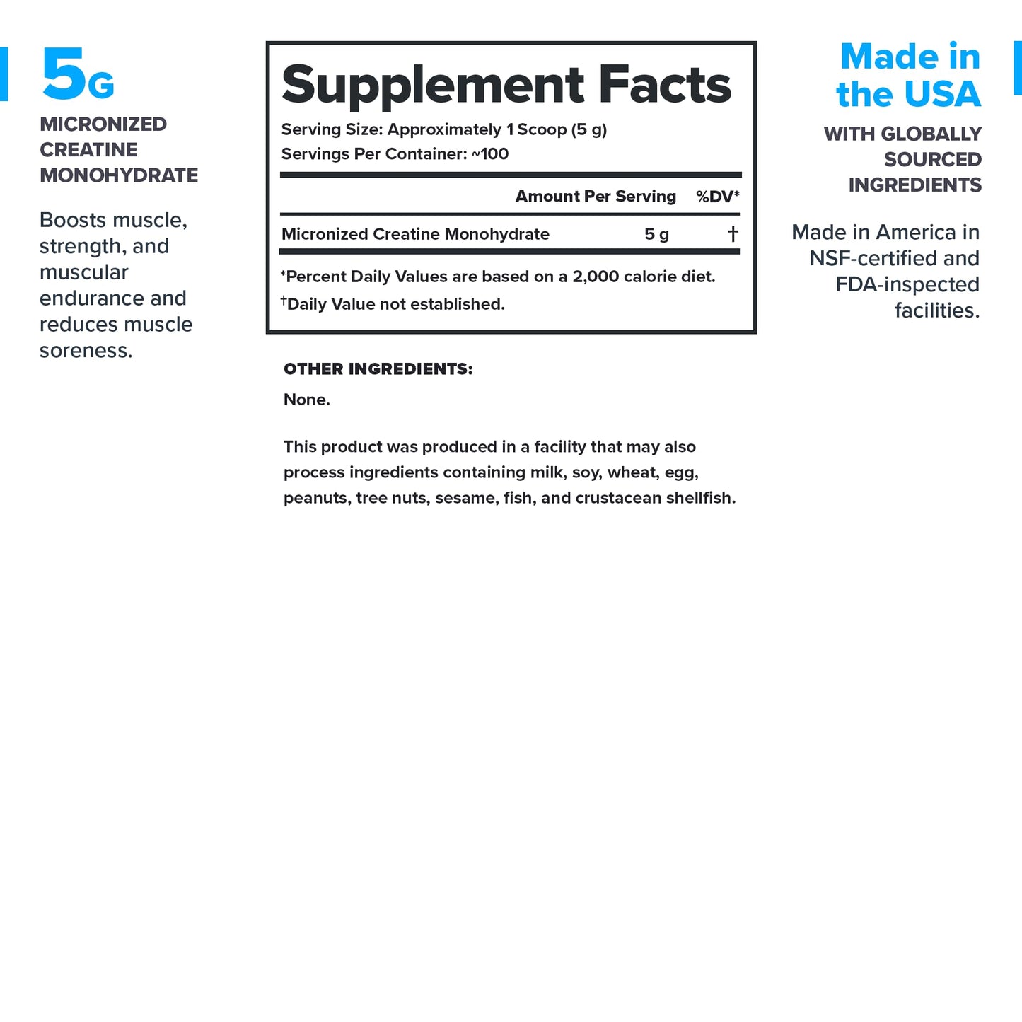 LEGION Micronized Creatine Monohydrate Powder 18.3