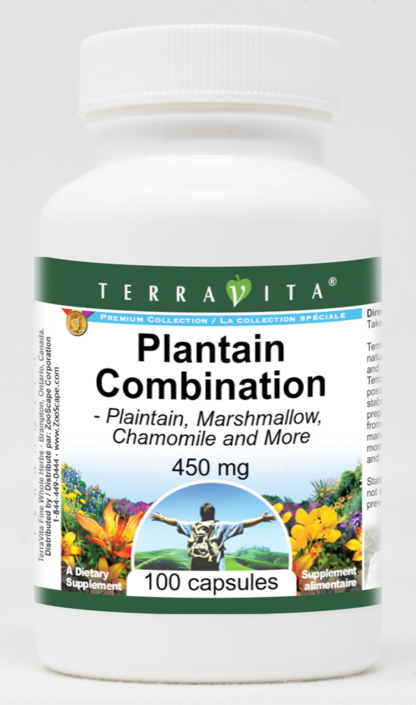 Terravita Plantain Combination Capsule, 300 Capsules