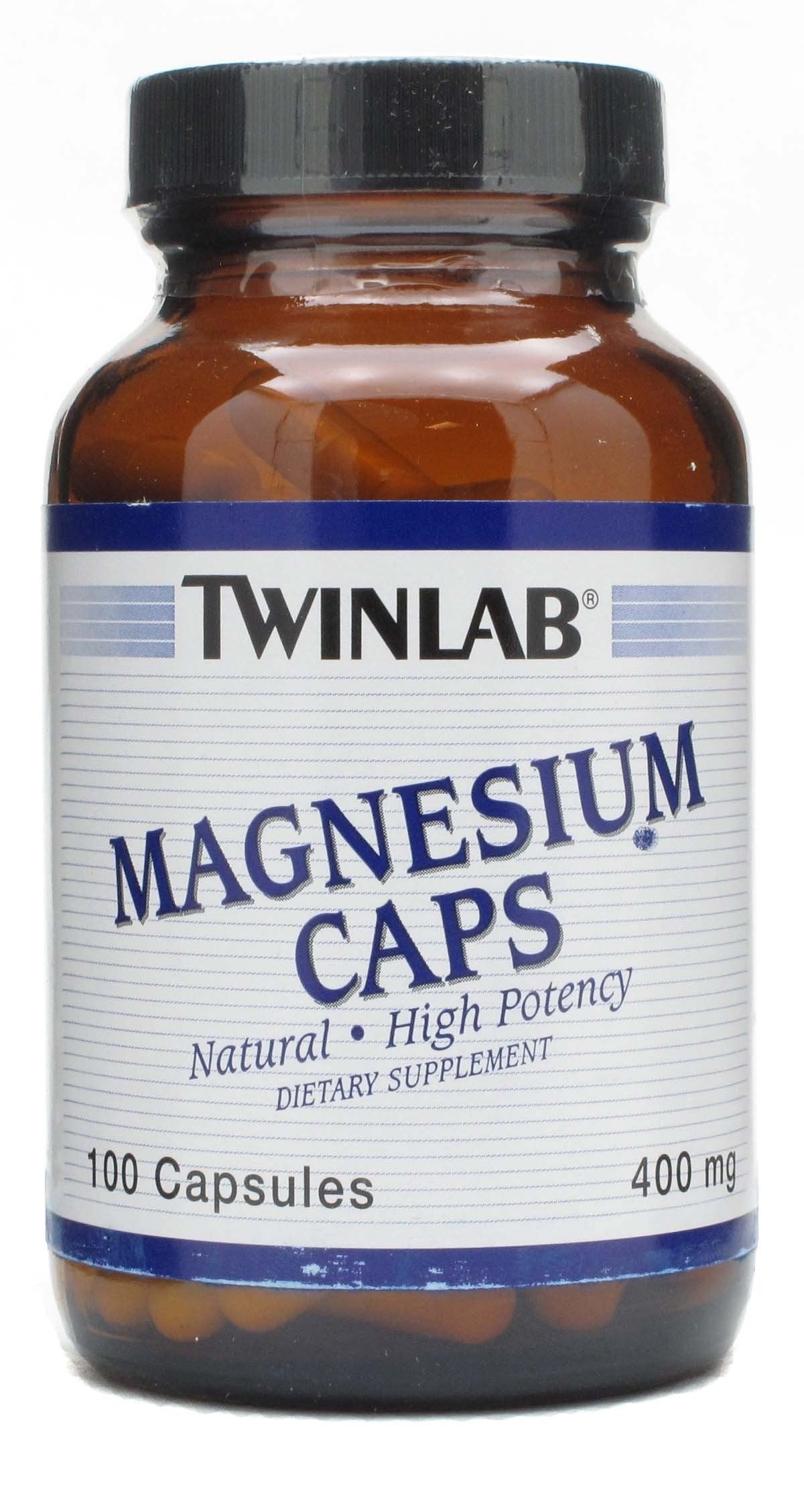 Twinlab Magnesium 400mg Capsules, 5 Count
