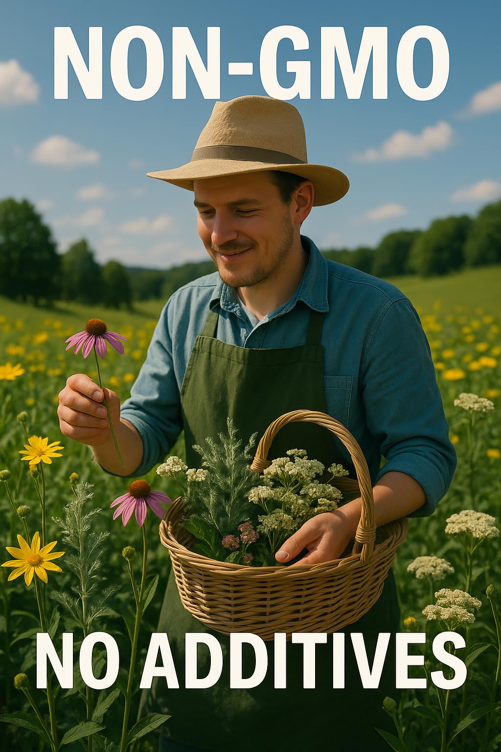 Organic Bio Herbs Echinacea Powder 2 oz