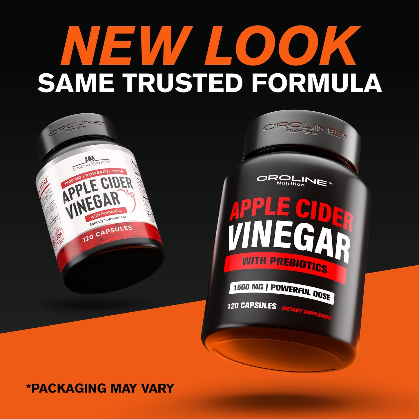 OroLine Nutrition Apple Cider Vinegar Capsule 120 Count