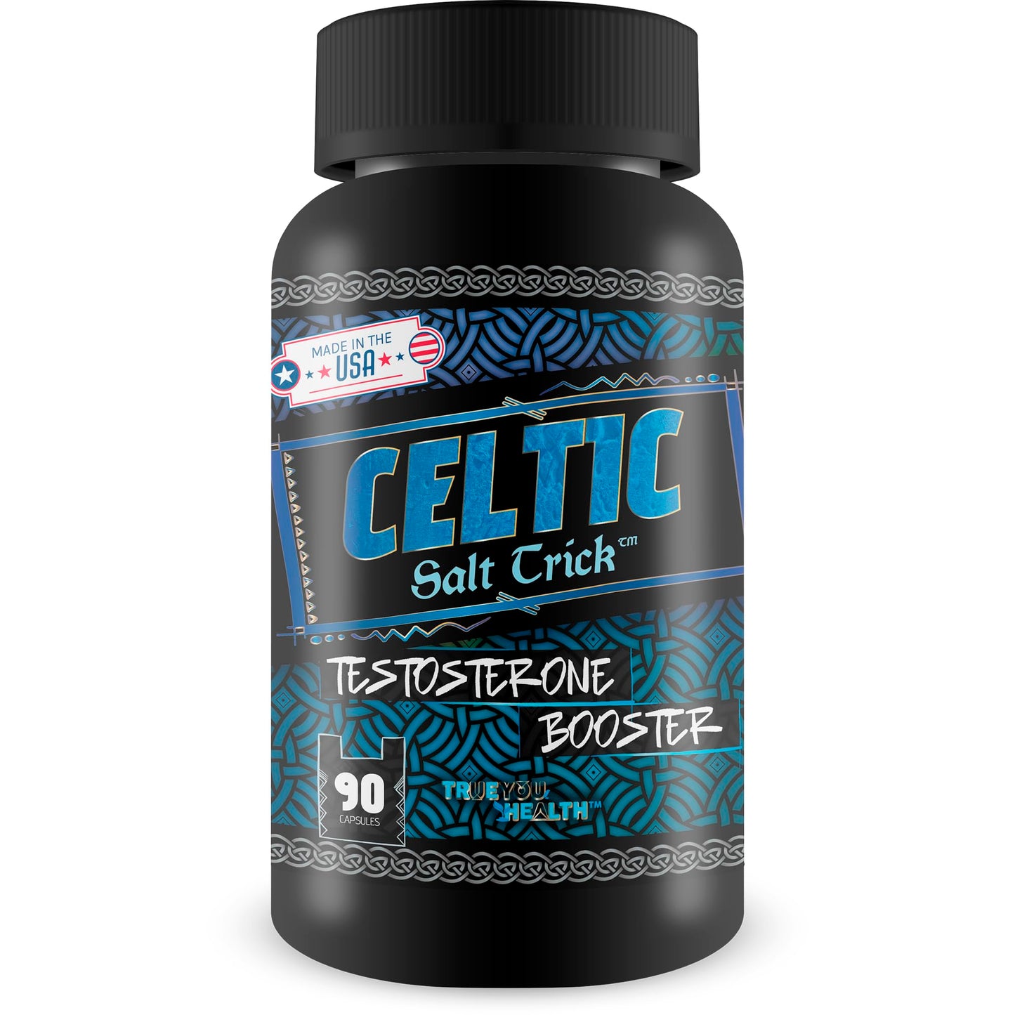 True You Health Celtic Salt Trick Testosterone Booster Capsule 90 Count