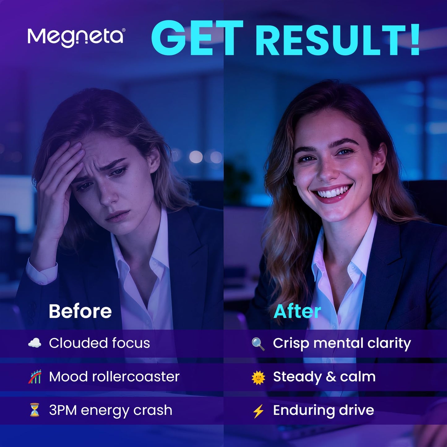 MEGNETA Methylene Blue Pharmaceutical-Grade Capsules, 60 Count
