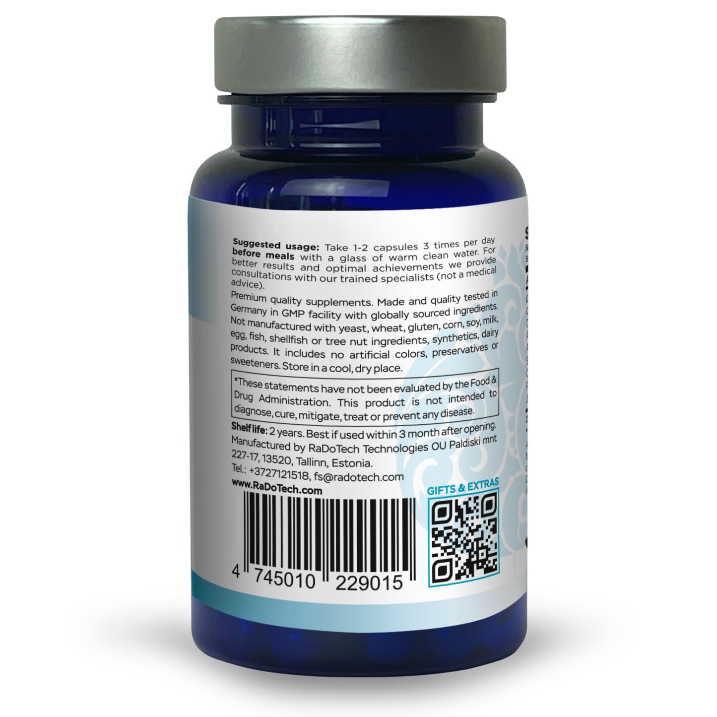 RaDoTech RenActive Kidney Detox Cleanse Capsule 60 Count