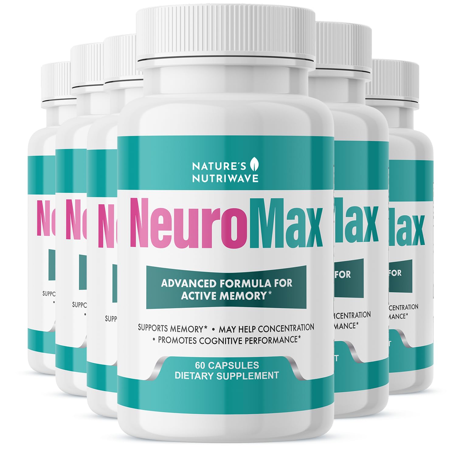 Nature’s NutriWave NeuroMax Passion Flower & Marshmallow Root 360 Capsules