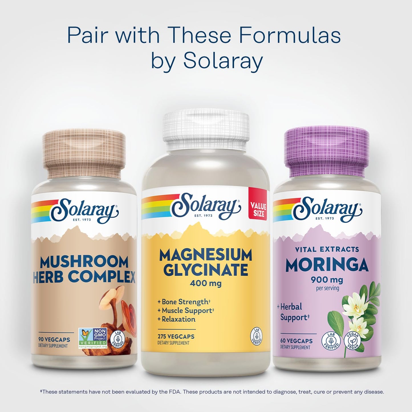 Solaray Moringa Capsules 900 mg 60 Capsules