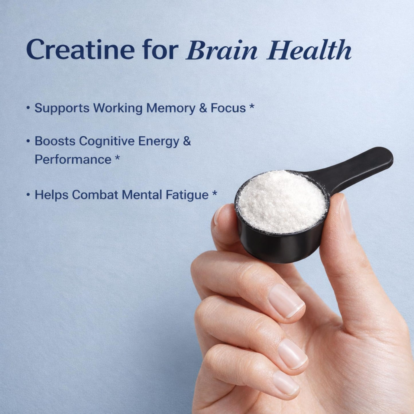 Utzy Naturals CreaBrainIQ High Dose Creatine Powder for Brain Health, 16 oz
