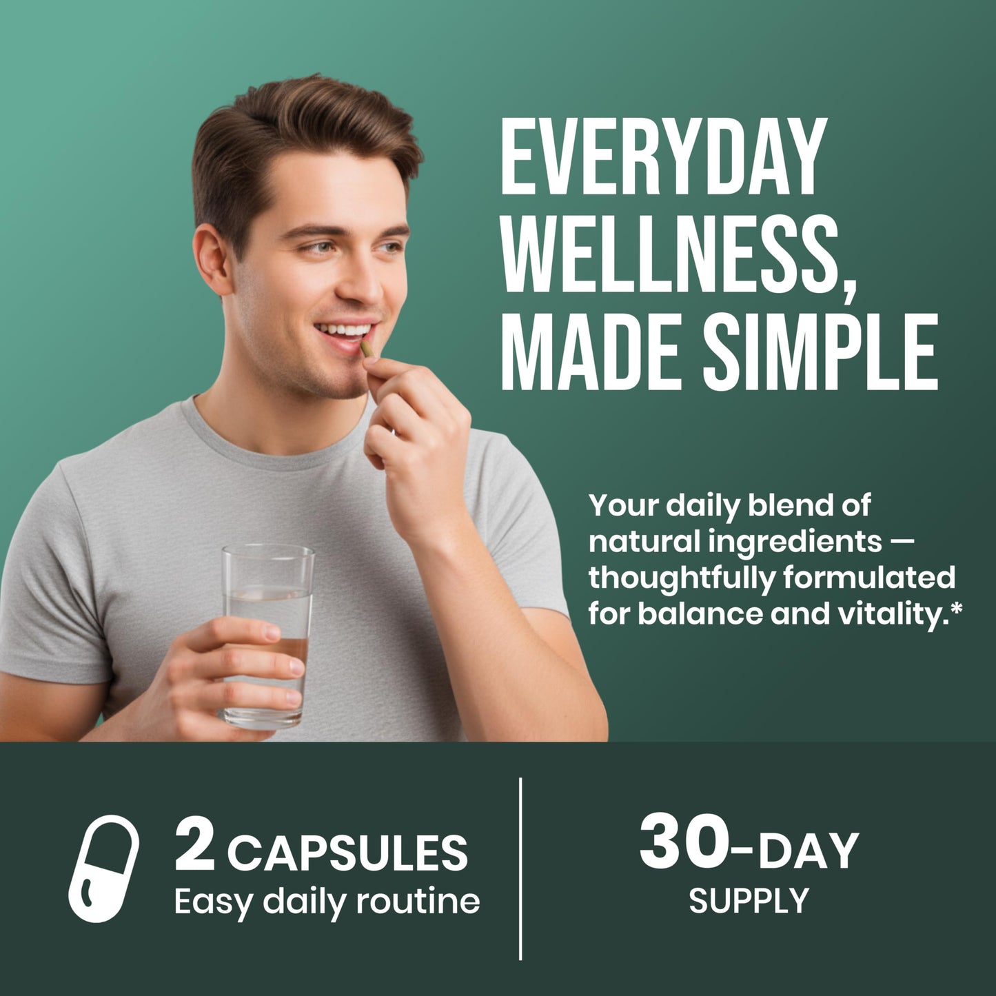 CHARMSVEDA Quercetin Capsules with Ashwagandha, Bromelain & Zinc – Herbal & Immune Support Supplements, Overall Wellness & Immune Support, 60 Capsules