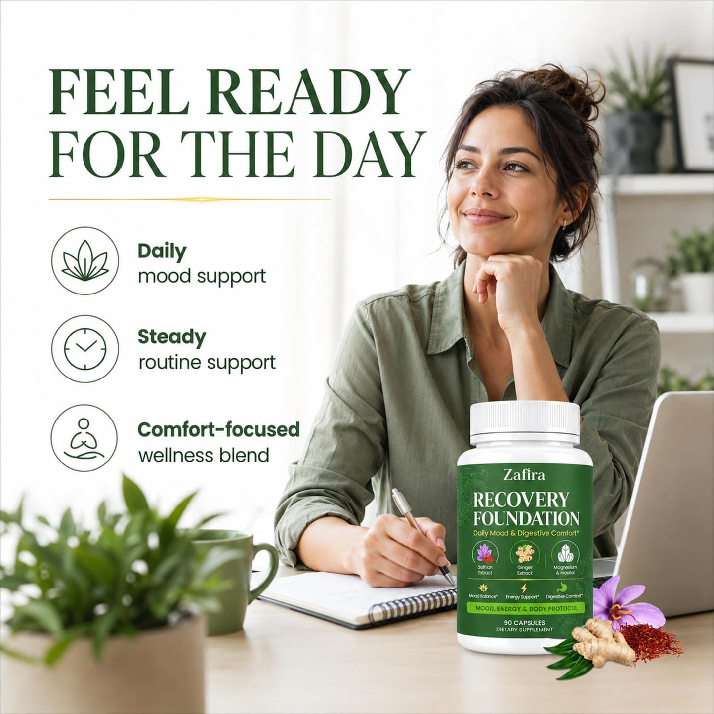 VOKOZK Zafira Organics Recovery Foundation, 1 Capsule
