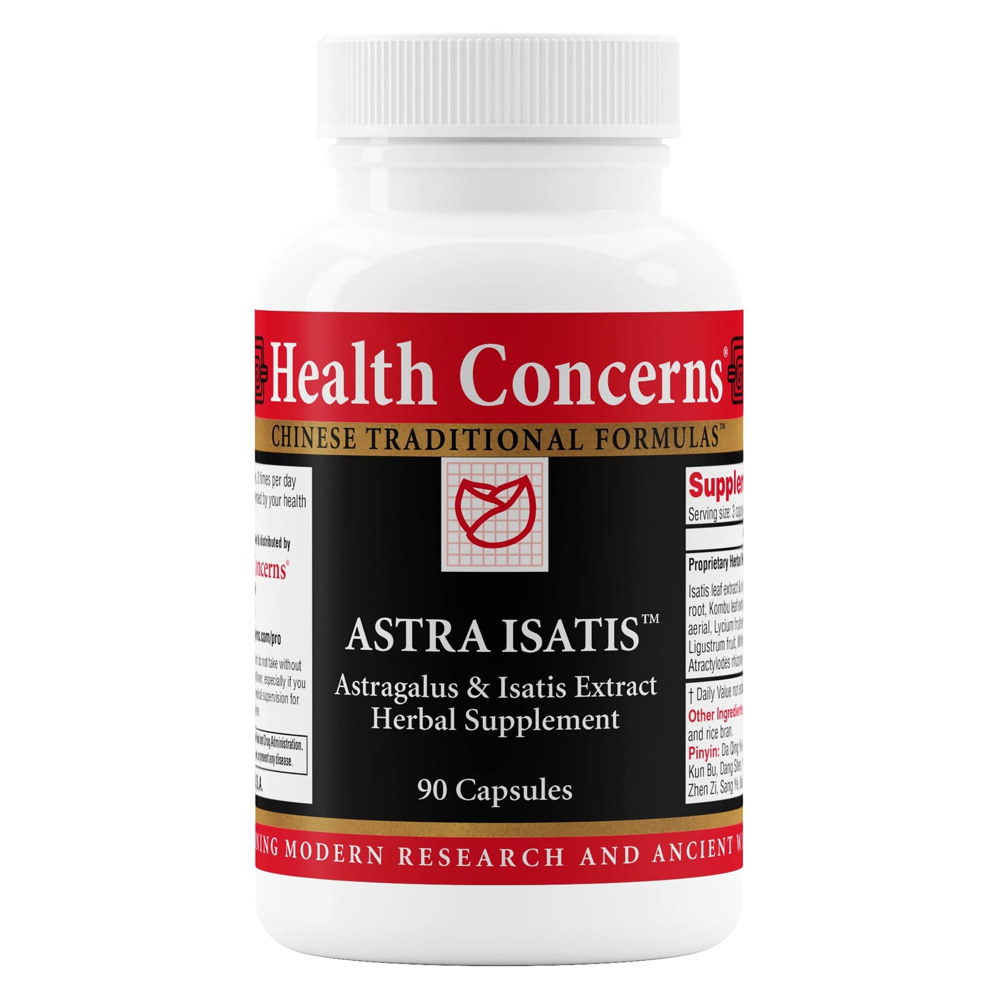 Health Concerns Astra Isatis Immune Defense & Respiratory Health Supplement Capsules, 90 Count