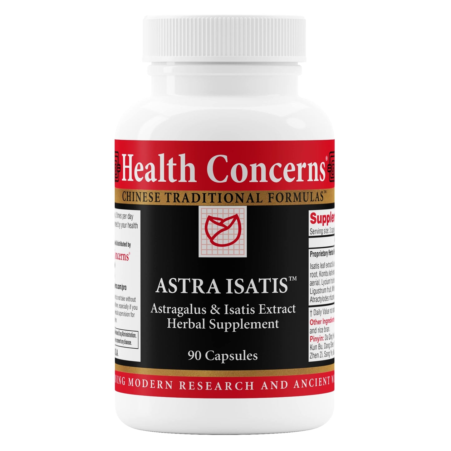 Health Concerns Astra Isatis Immune Defense & Respiratory Health Supplement 90 Capsules