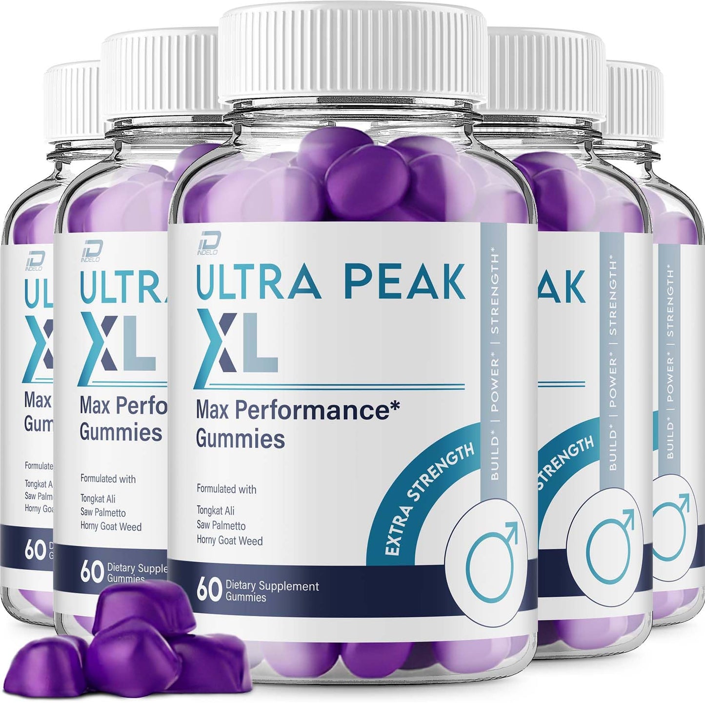 Indelo Ultra Peak XL Advanced Gummies Extra Strength, 300 Gummies