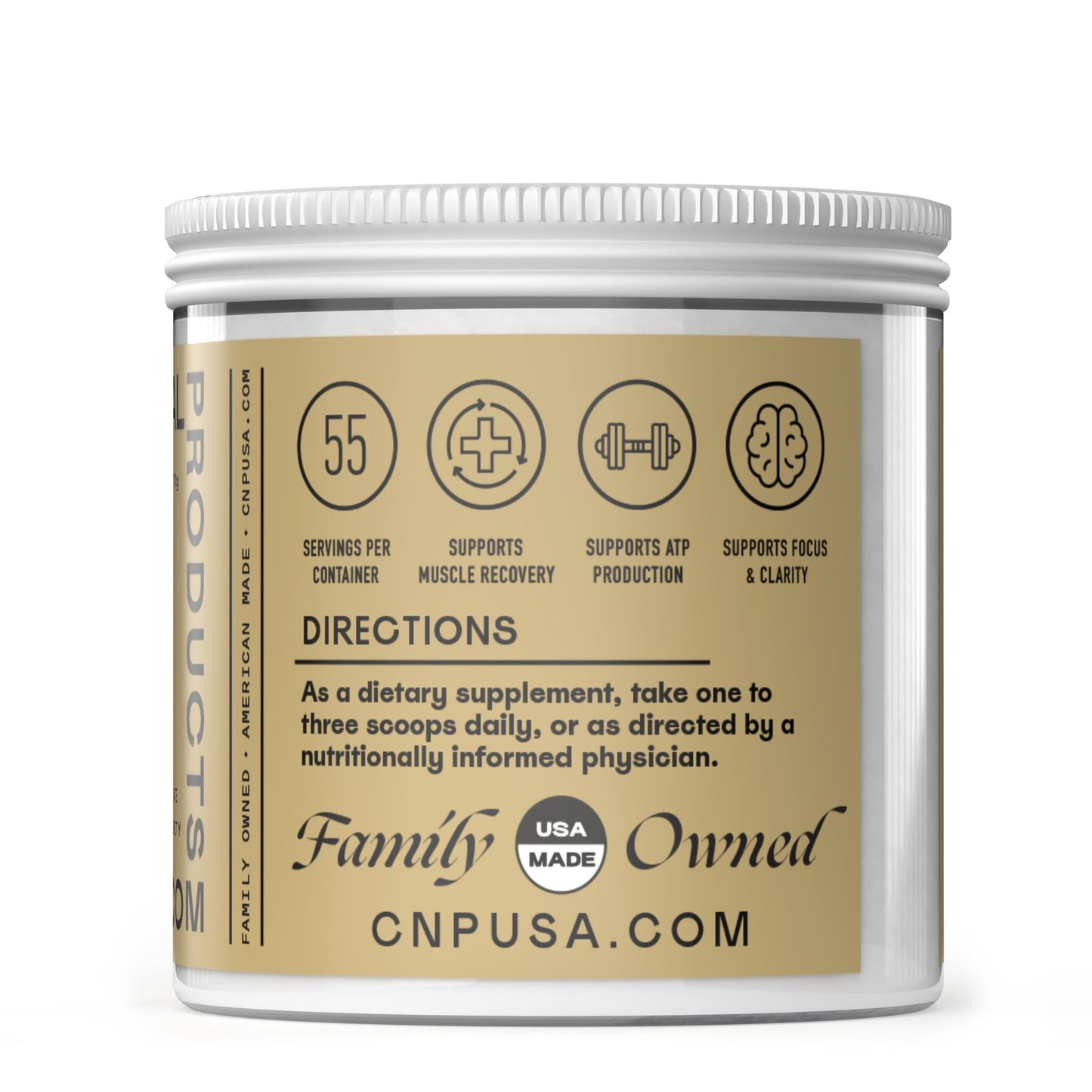 Complete Natural Products Pure Creatine Monohydrate Powder 8 oz