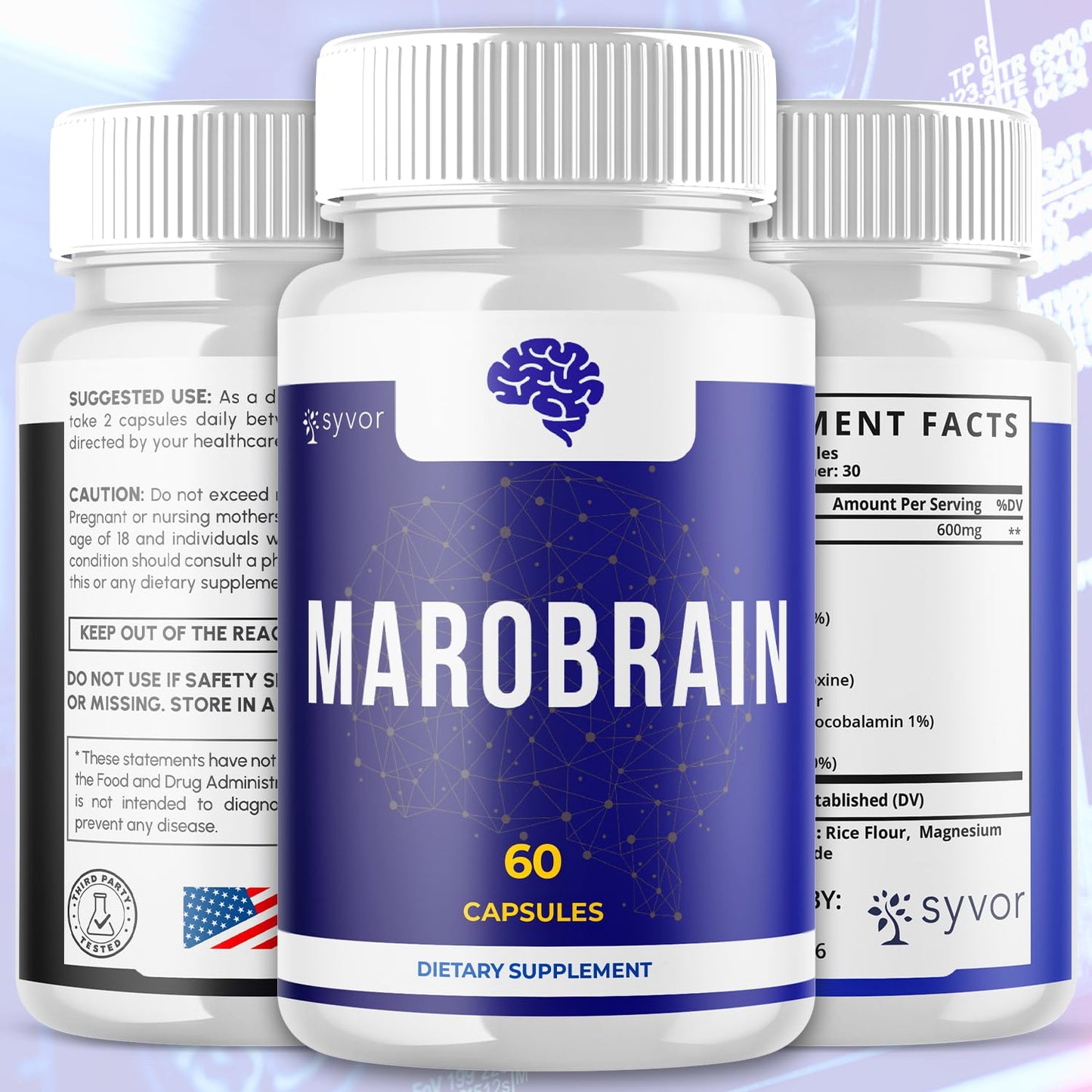 Syvor Marobrain Capsules 300 Capsules