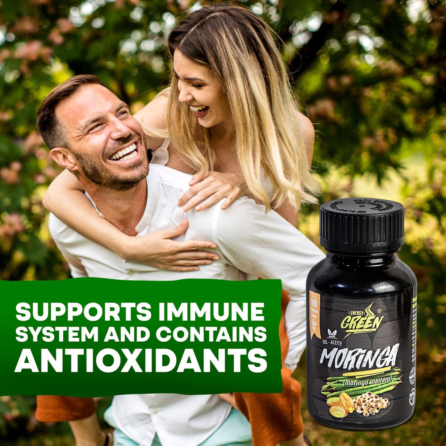 Amazon Andes Moringa Seed Oil Softgels 100 Softgels