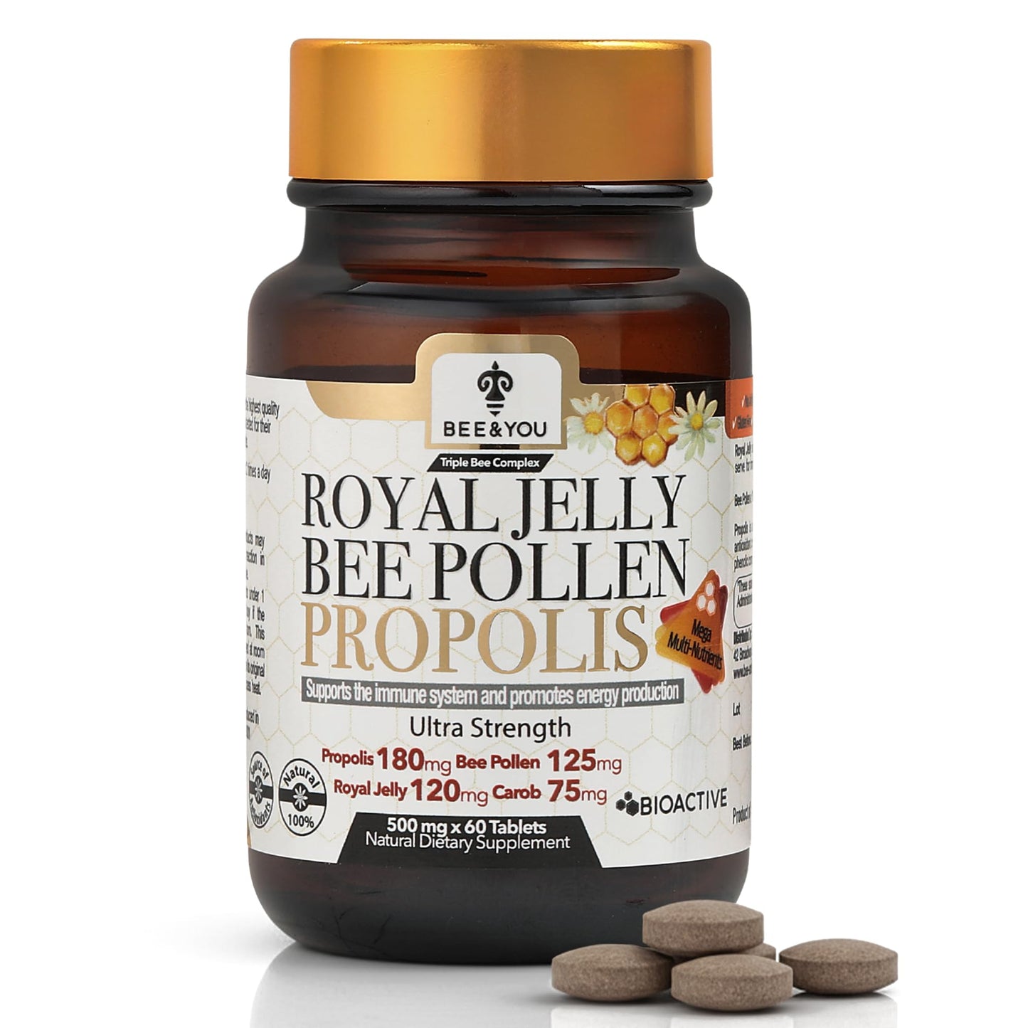 BEE & YOU Royal Jelly Tablet 60 Tablets