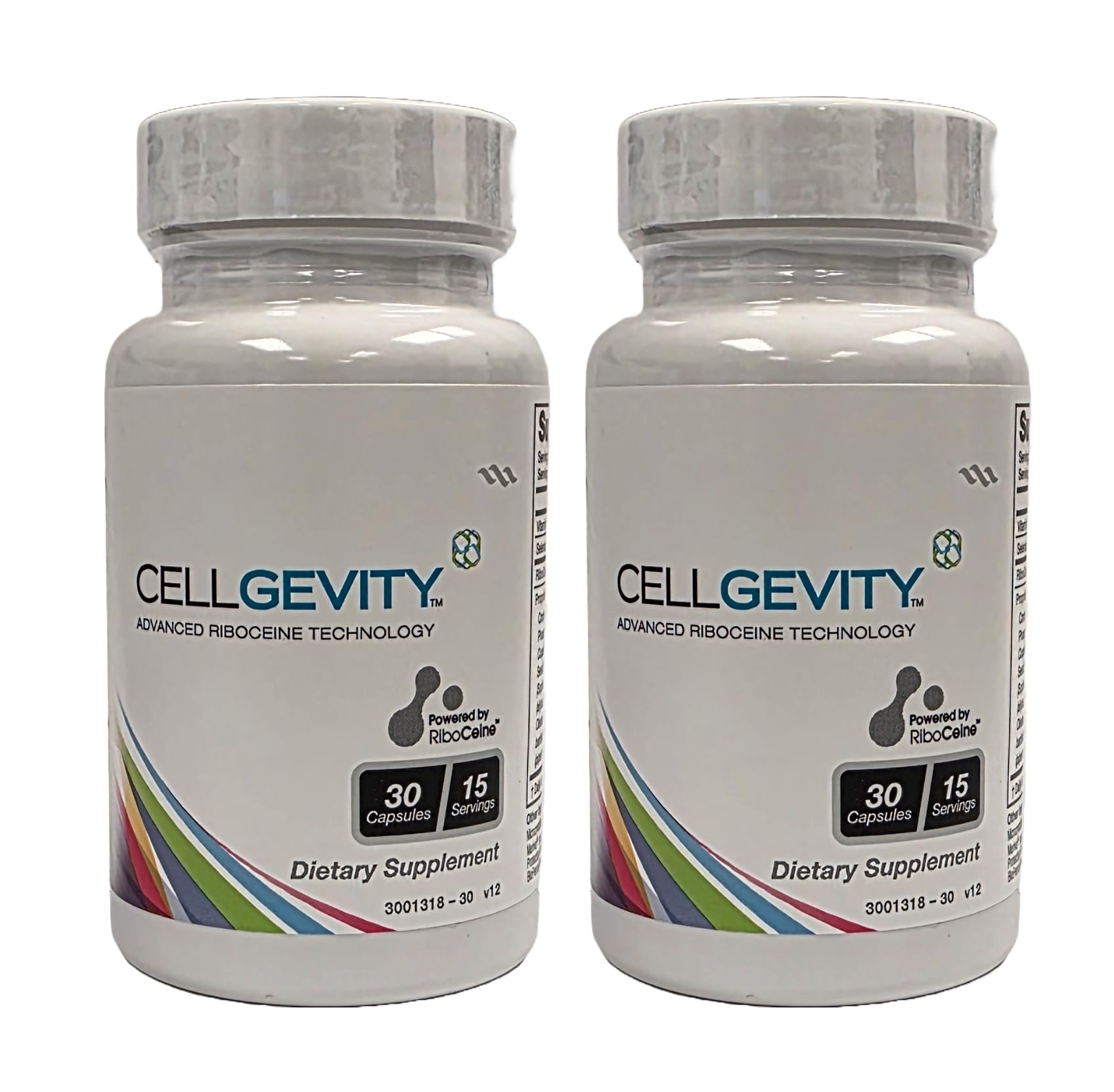 Max International Cellgevity Advanced Riboceine Technology 30 Vegetable Capsules Pack of 2