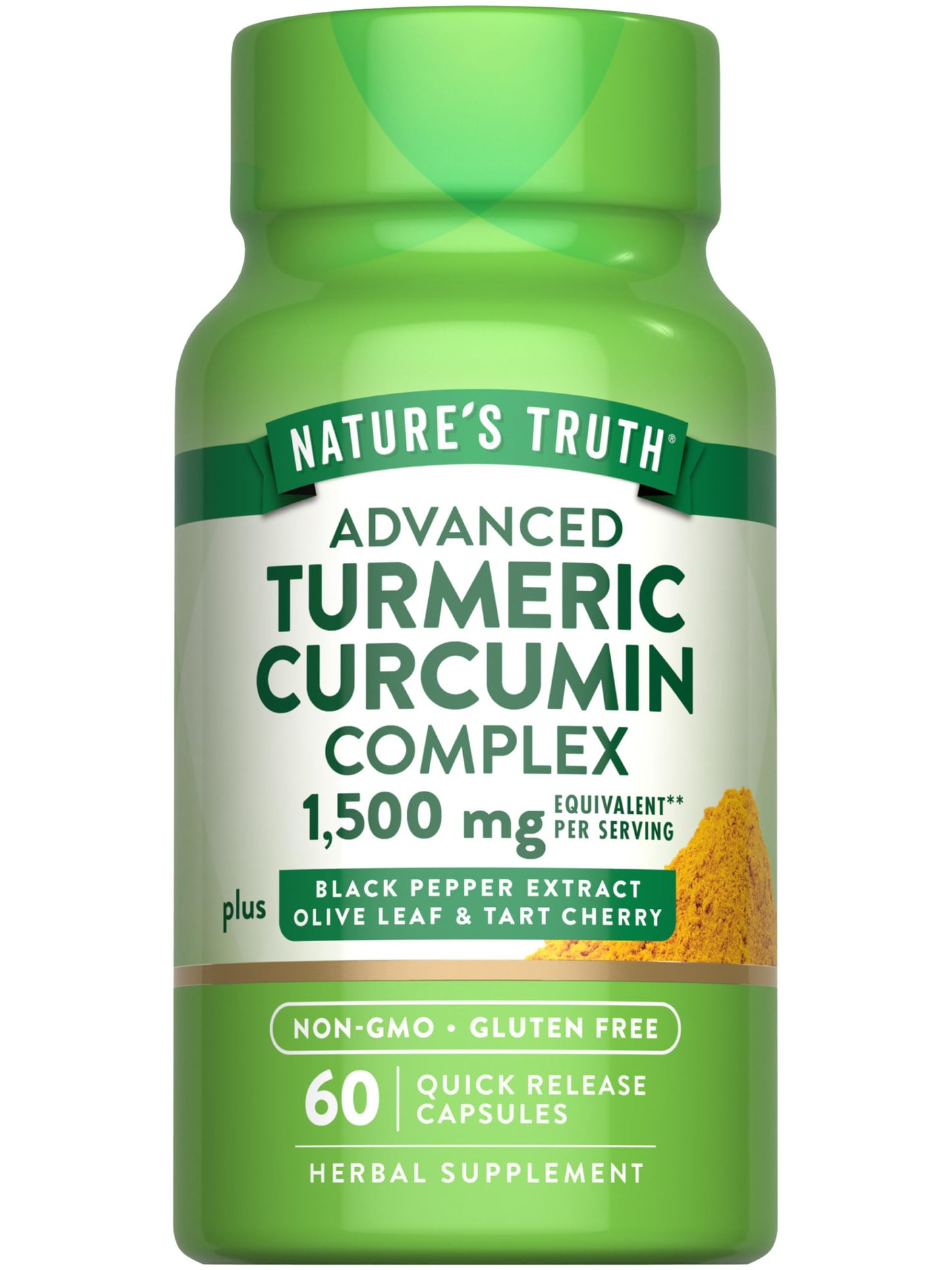 Nature's Truth Turmeric Curcumin Capsule, 60 Count