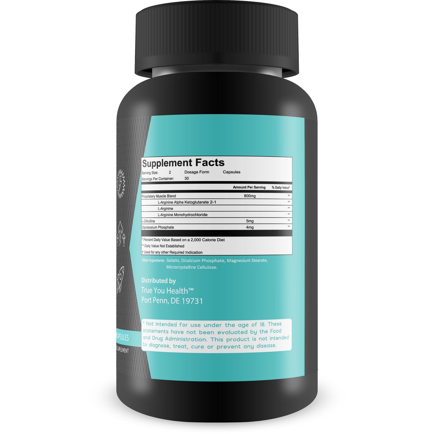 True You Health Size Matrix Pro Flow Capsule 60 Count