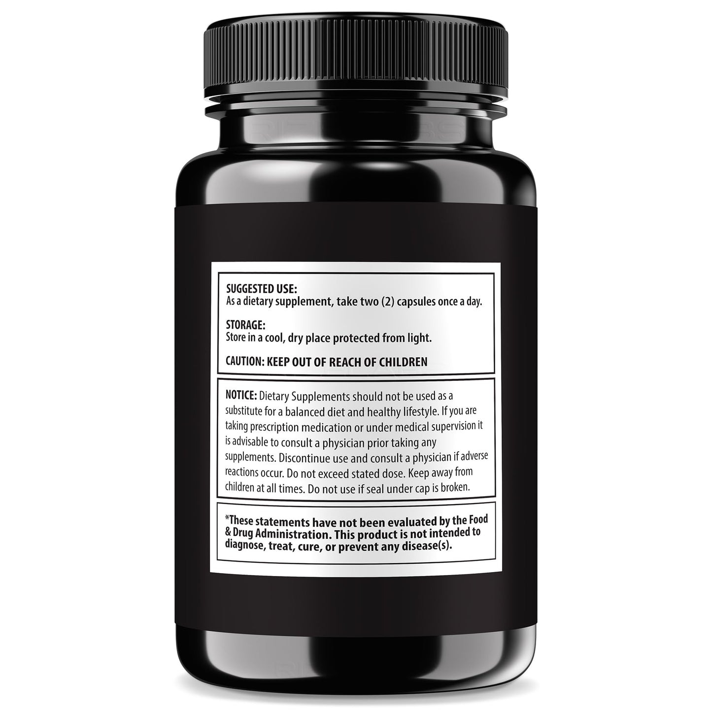 Rize Labs Savannah Black Surge 60 Capsules