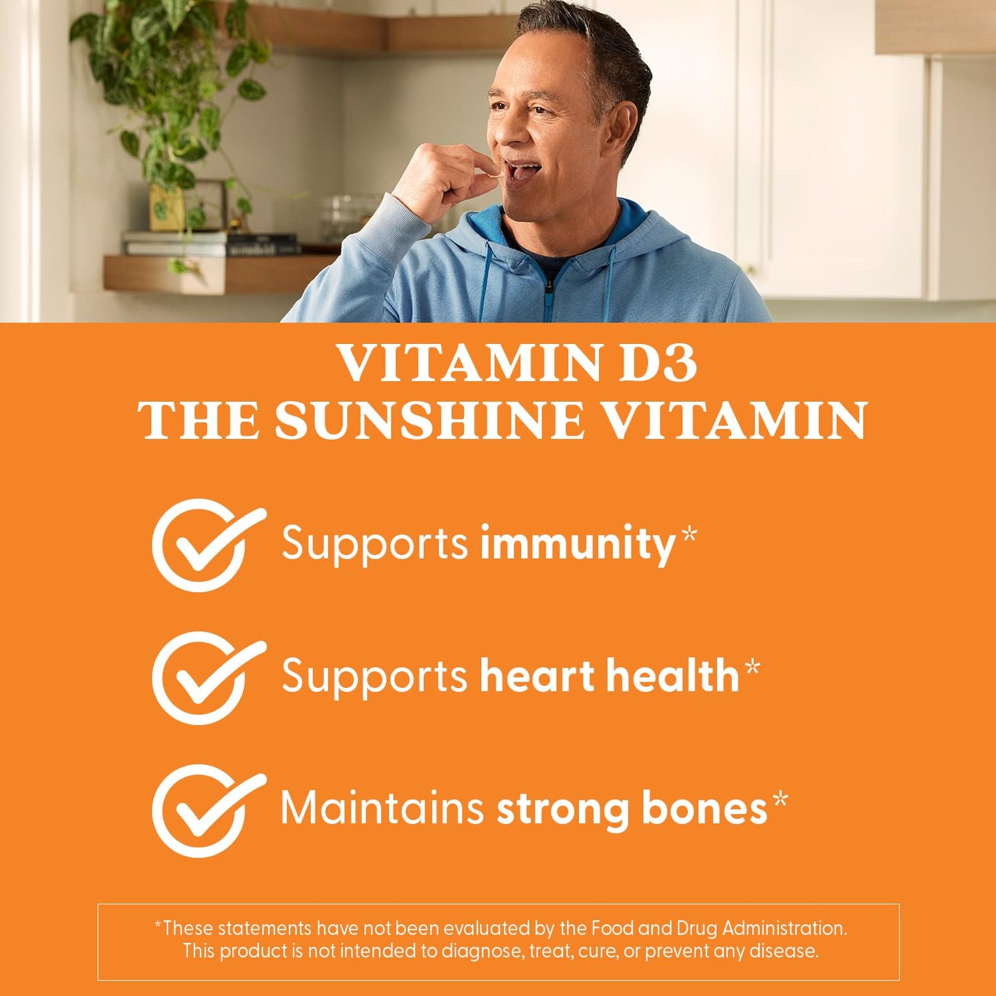 Doctor's Best Vitamin D3 1000 IU Softgels, 180 Count