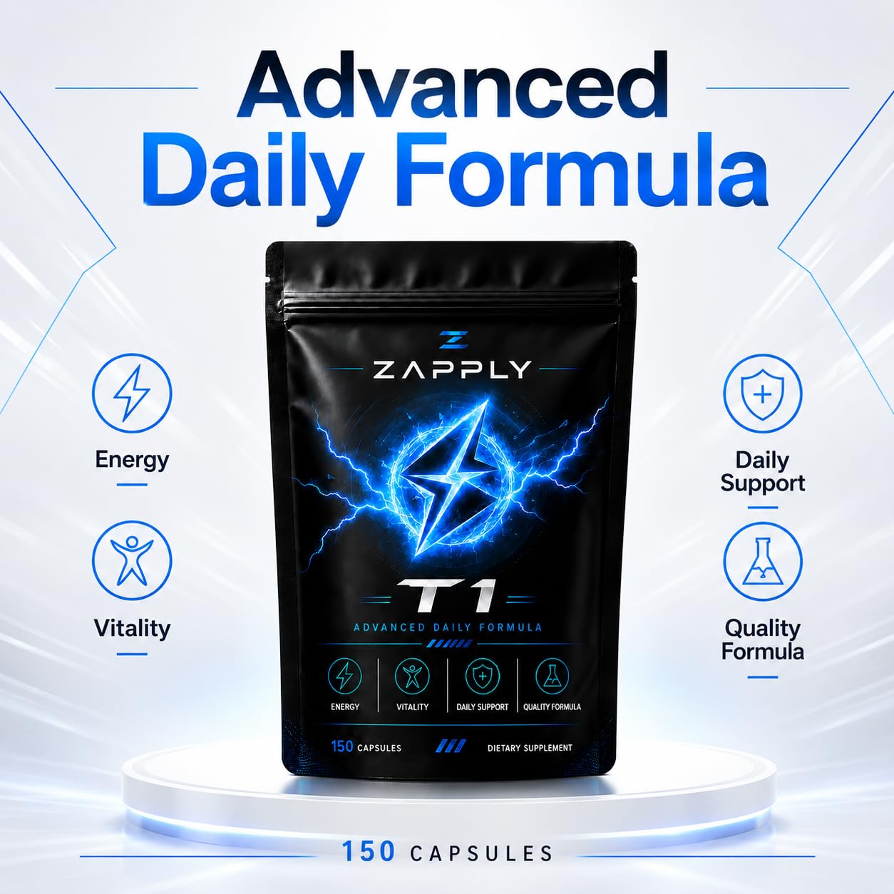 Zapply T1 Vitamin Supplement Capsule, 1 Capsule