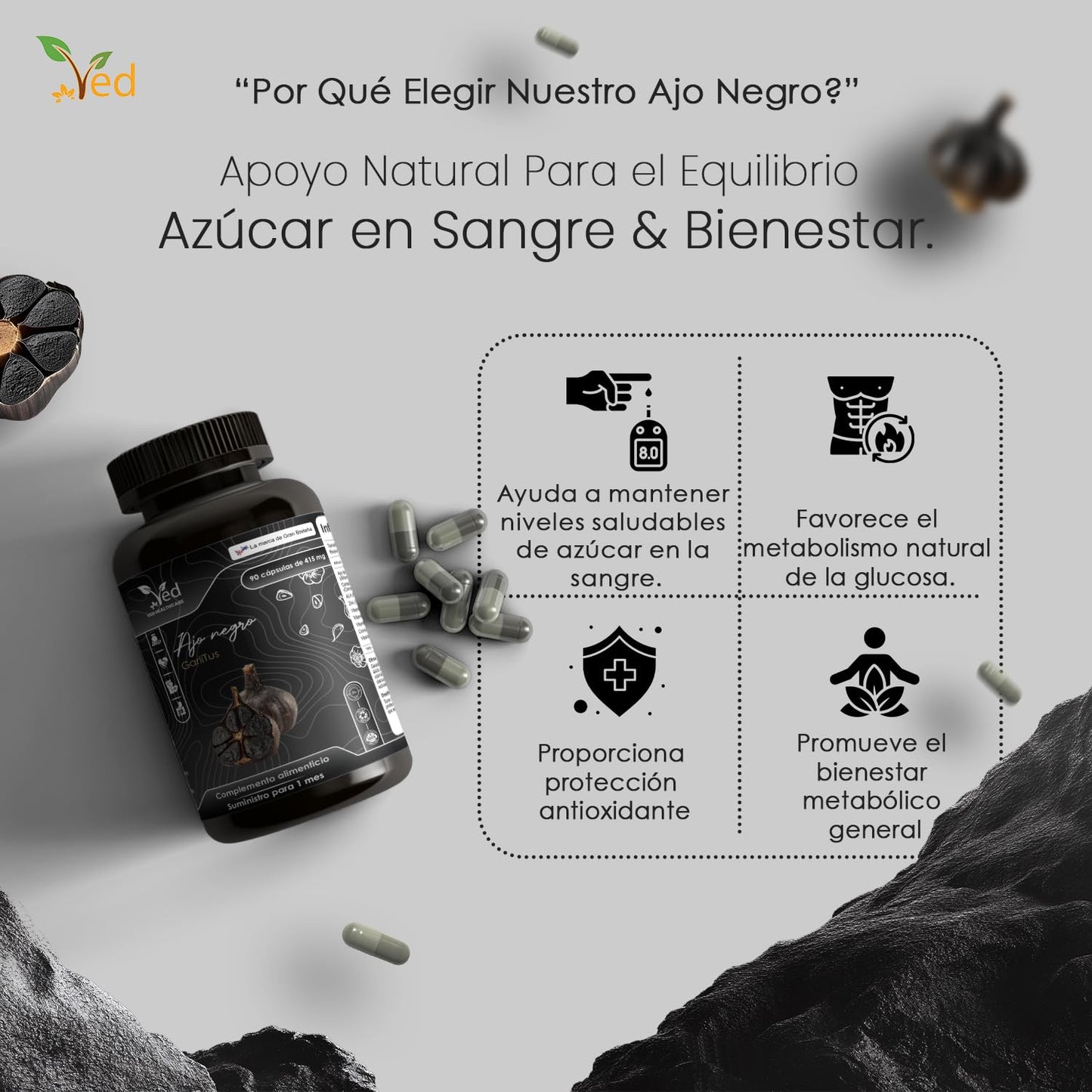 Ved GarliTus 90 Capsules