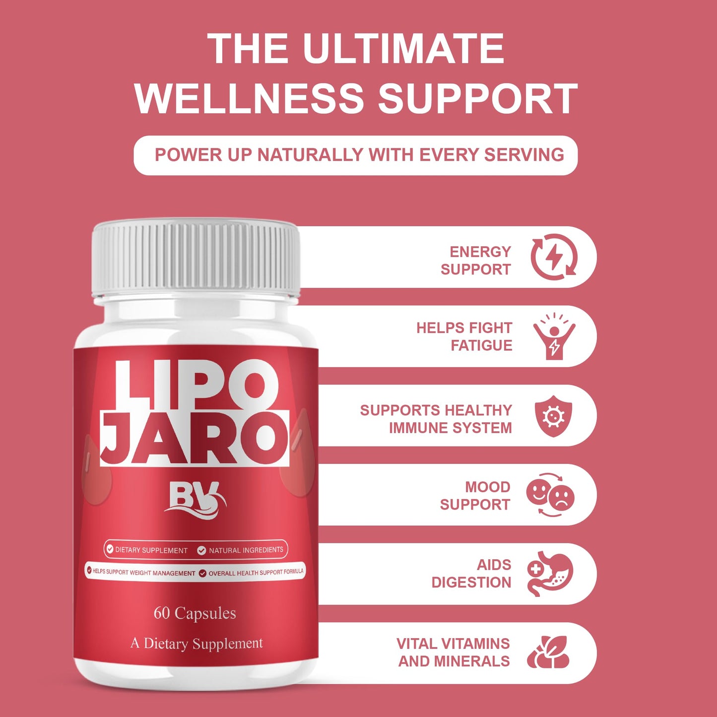 BLUE VIBE LipoJaro Capsules 120 Capsules