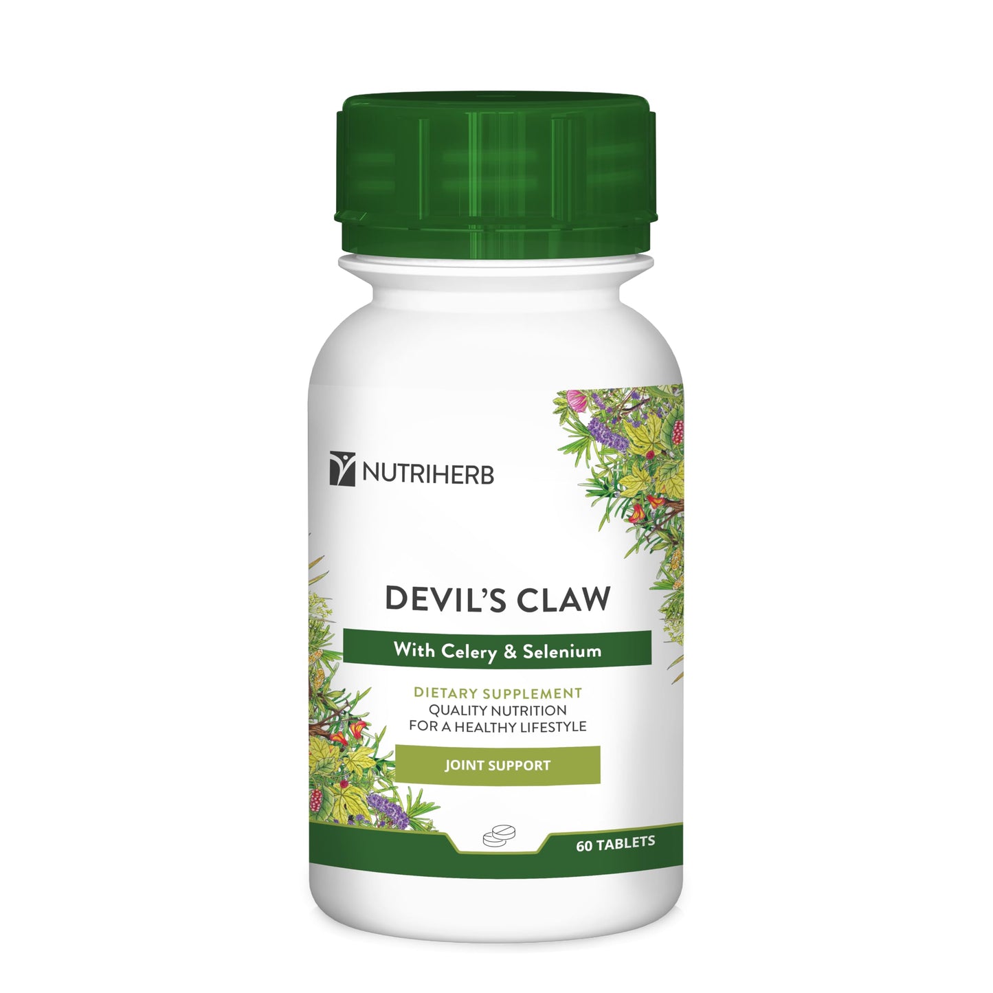Nutriherb Devils Claw Celery and Selenium Capsules 60