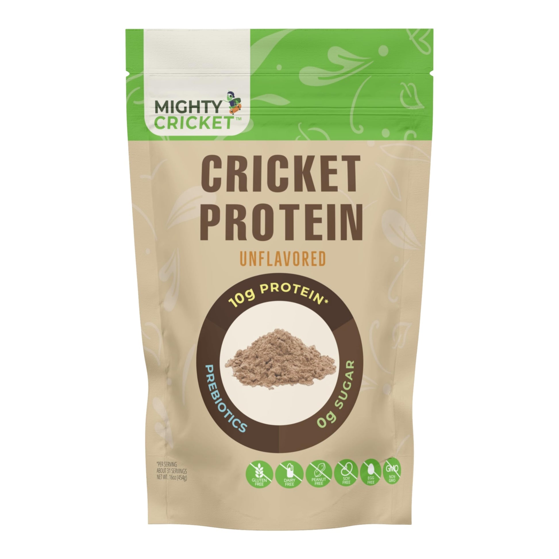 Mighty Cricket 100% Pure Cricket Protein Powder, 4 Ounce