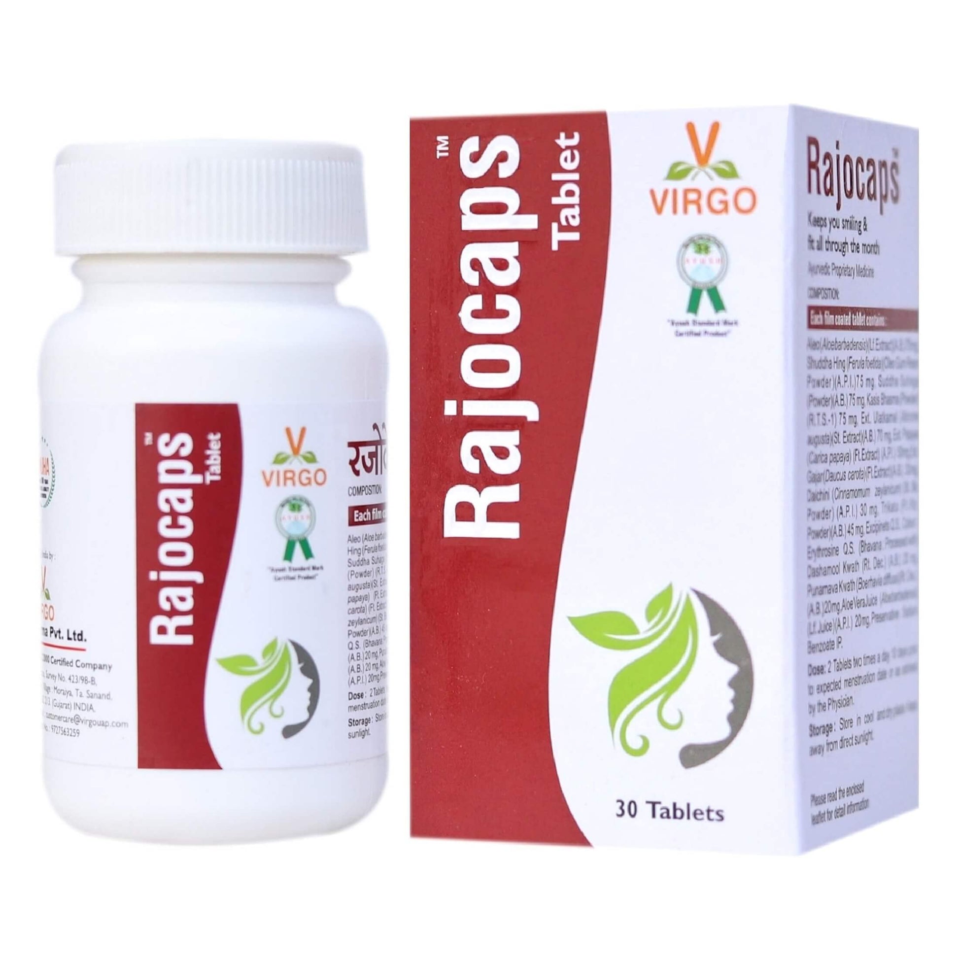 VIRGO UAP Pharma Rajocap Tablets 60