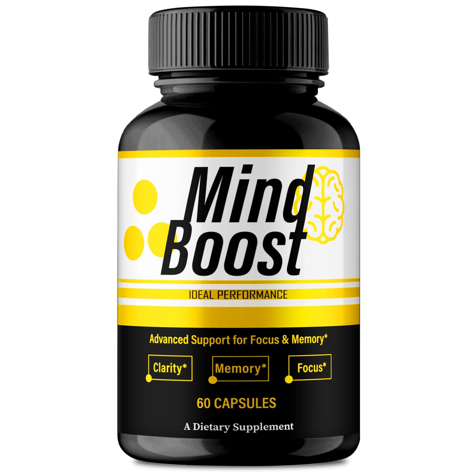 IDEAL PERFORMANCE Mind Boost Capsules, 60 Count