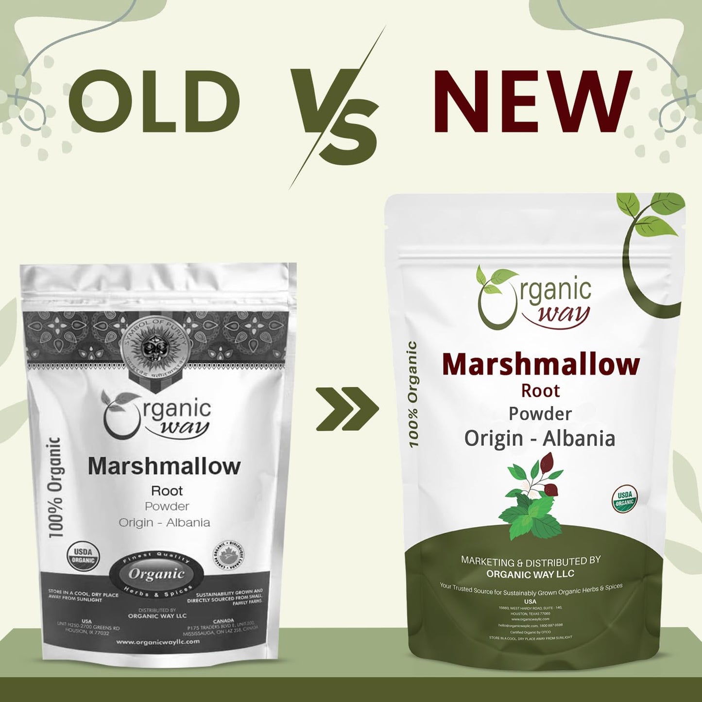 Organic Way Marshmallow Root Powder 4 oz