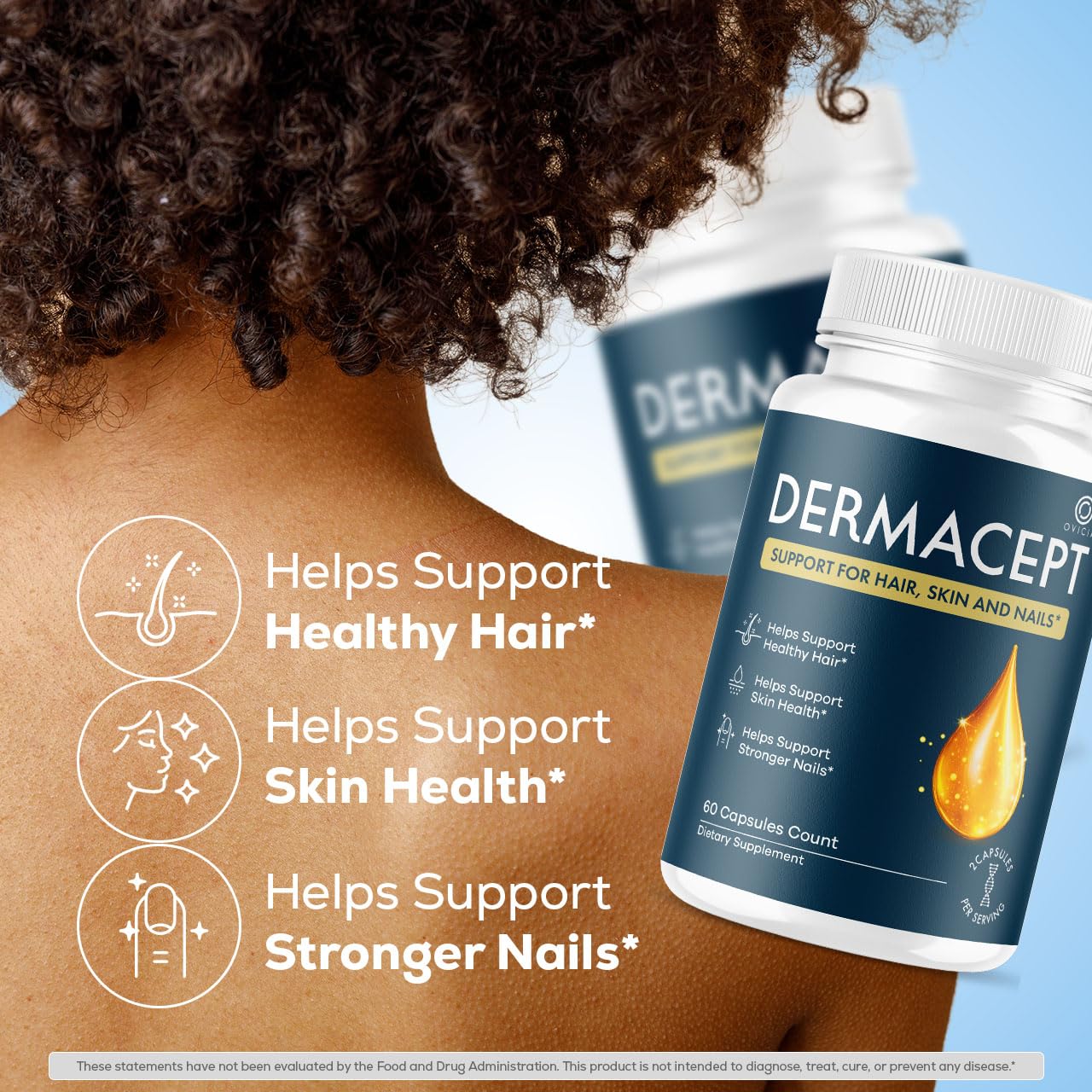 OVICIA Dermacept Capsules 180 Capsules