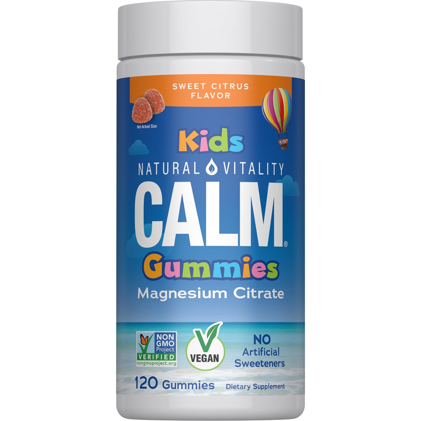Natural Vitality Kids Calm Magnesium Gummies 120