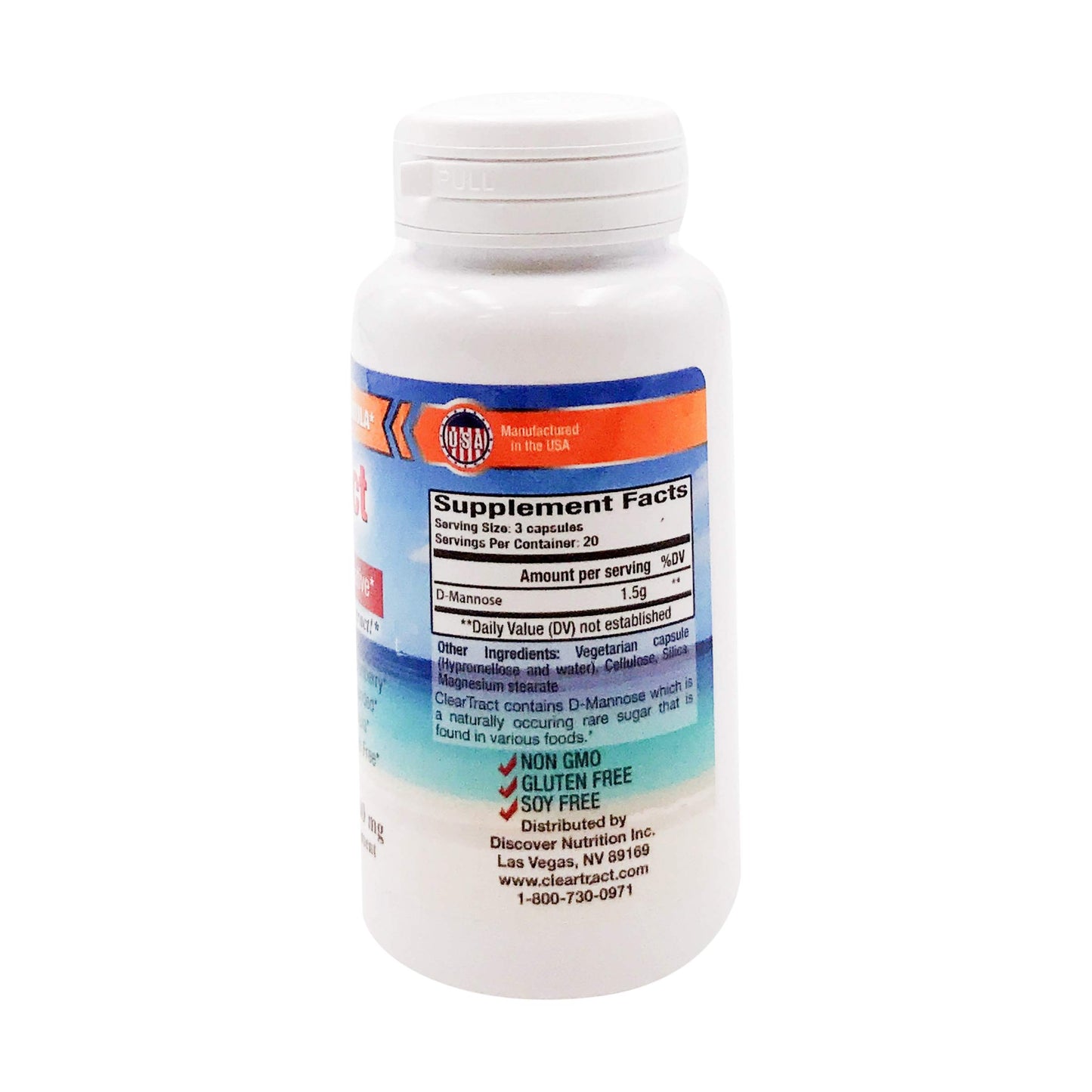 Clear Tract D-Mannose Formula Powder, 1 Pack