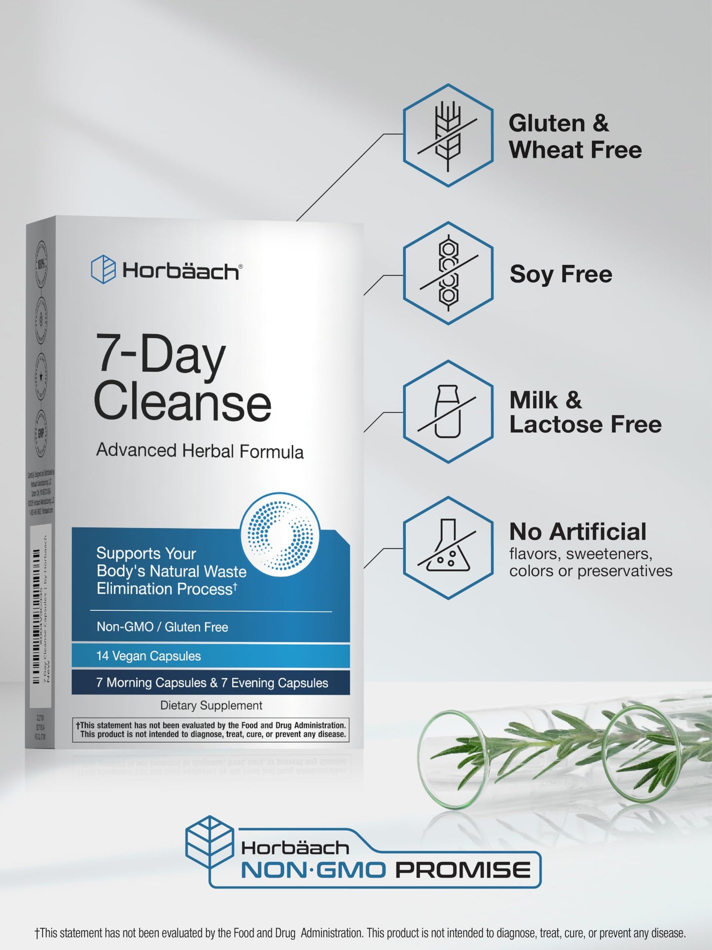 Horbäach 7 Day Cleanse Capsule 14 Count