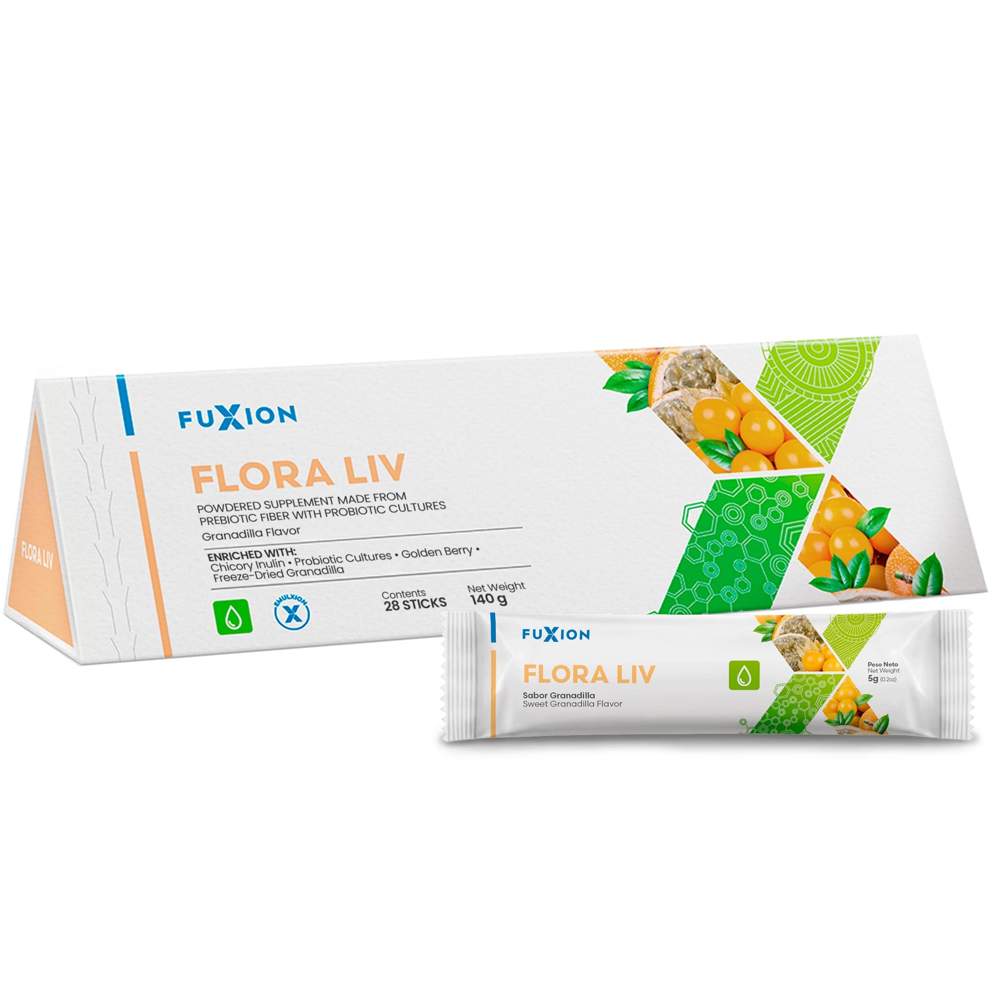 FuXion Flora Liv Probiotic Drink Powder 1 Ounce