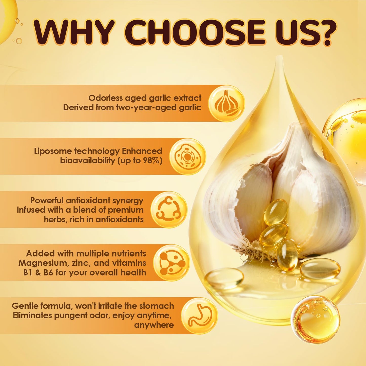 Totaria Liposomal Aged Garlic Extract Softgels 300