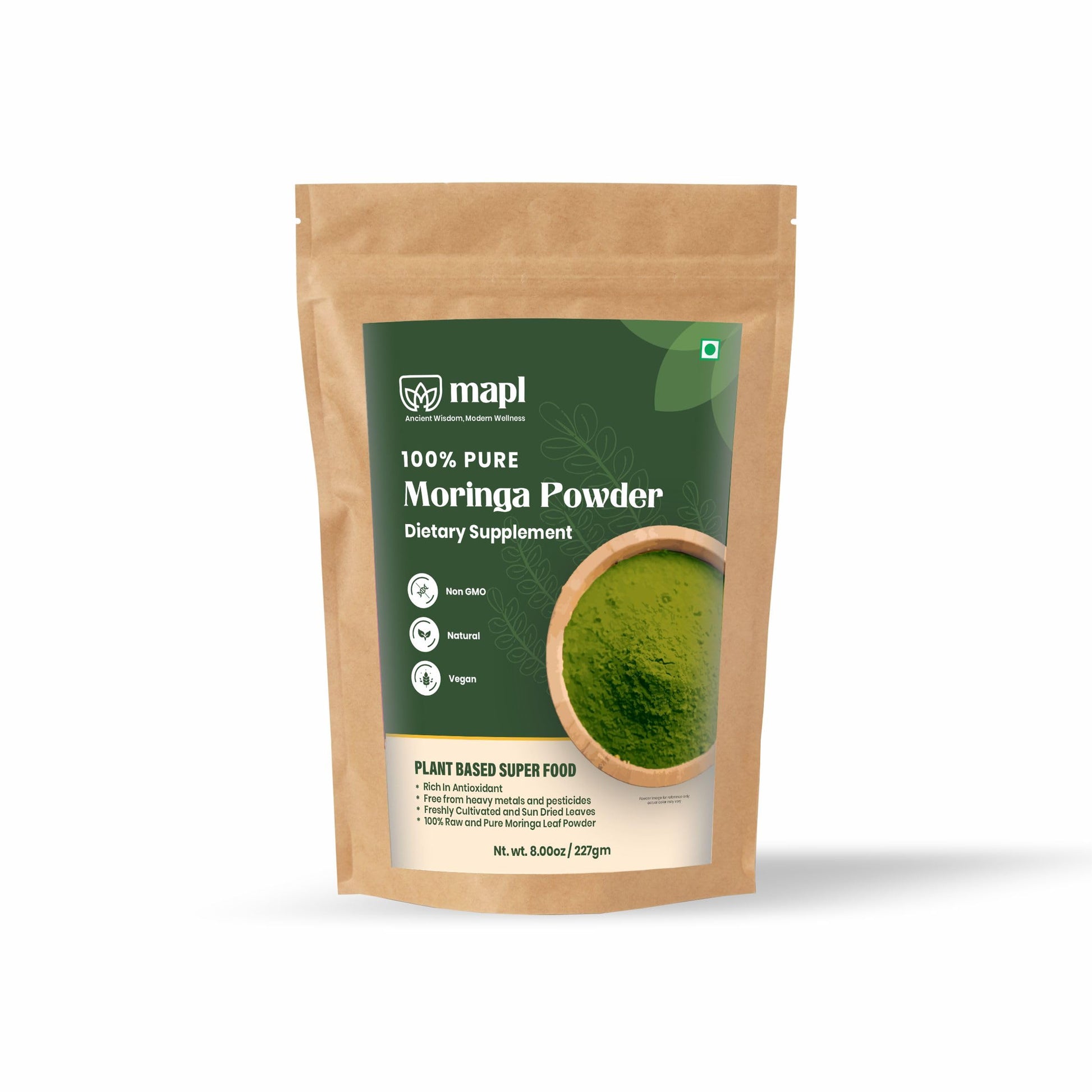 MAPL Moringa Powder (Powder), 8 oz